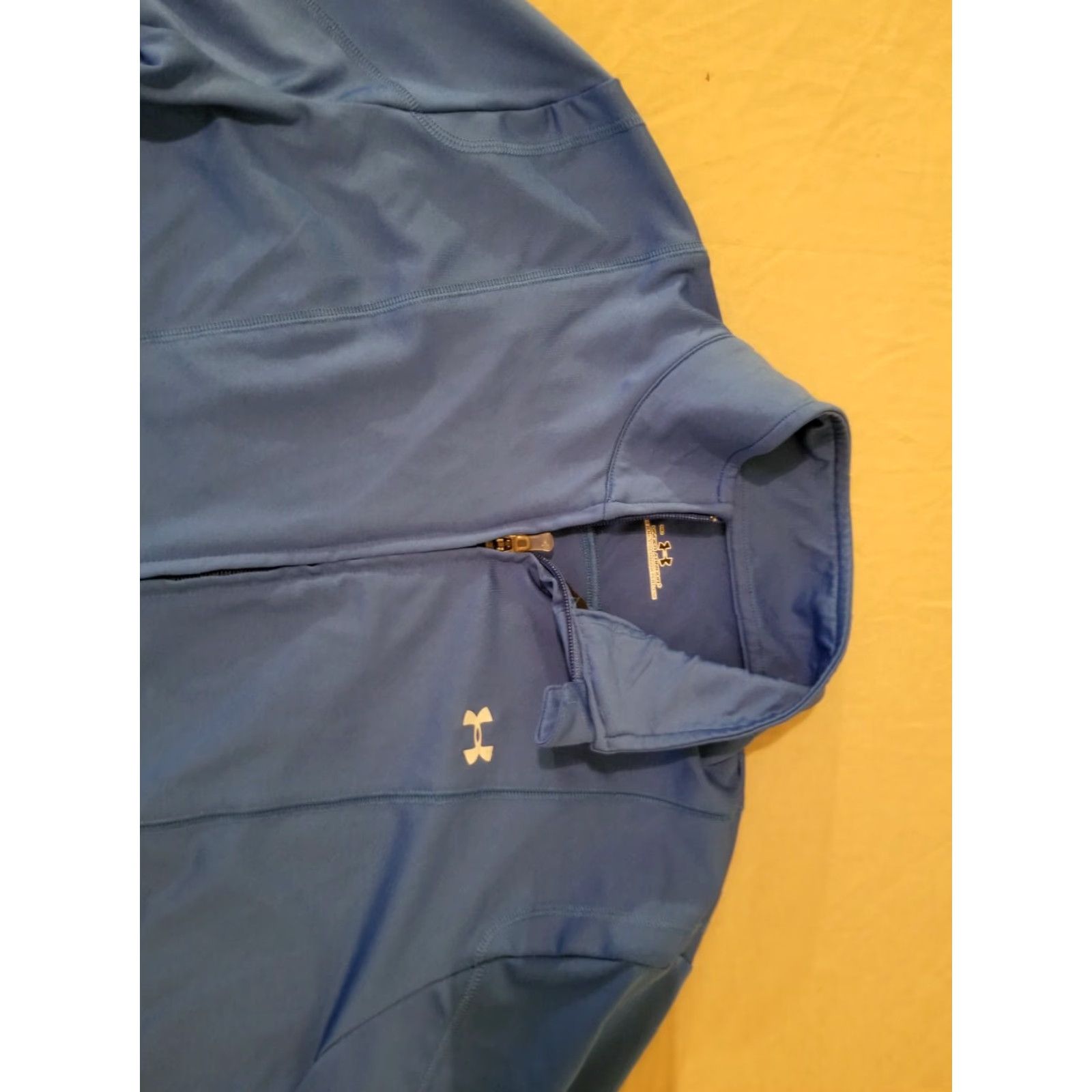 Under Armour Under Armour Jacket Women M Medium Blue Athletic Gym Workout Track Jacket Womens Size M / US 6-8 / IT 42-44 - 3 Thumbnail