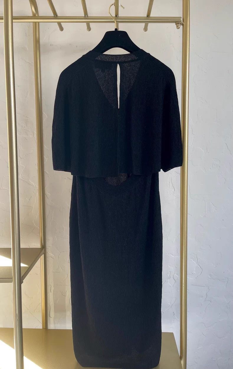 Chanel Chanel Black medium-length dress Size XS / US 0-2 / IT 36-38 - 2 Thumbnail