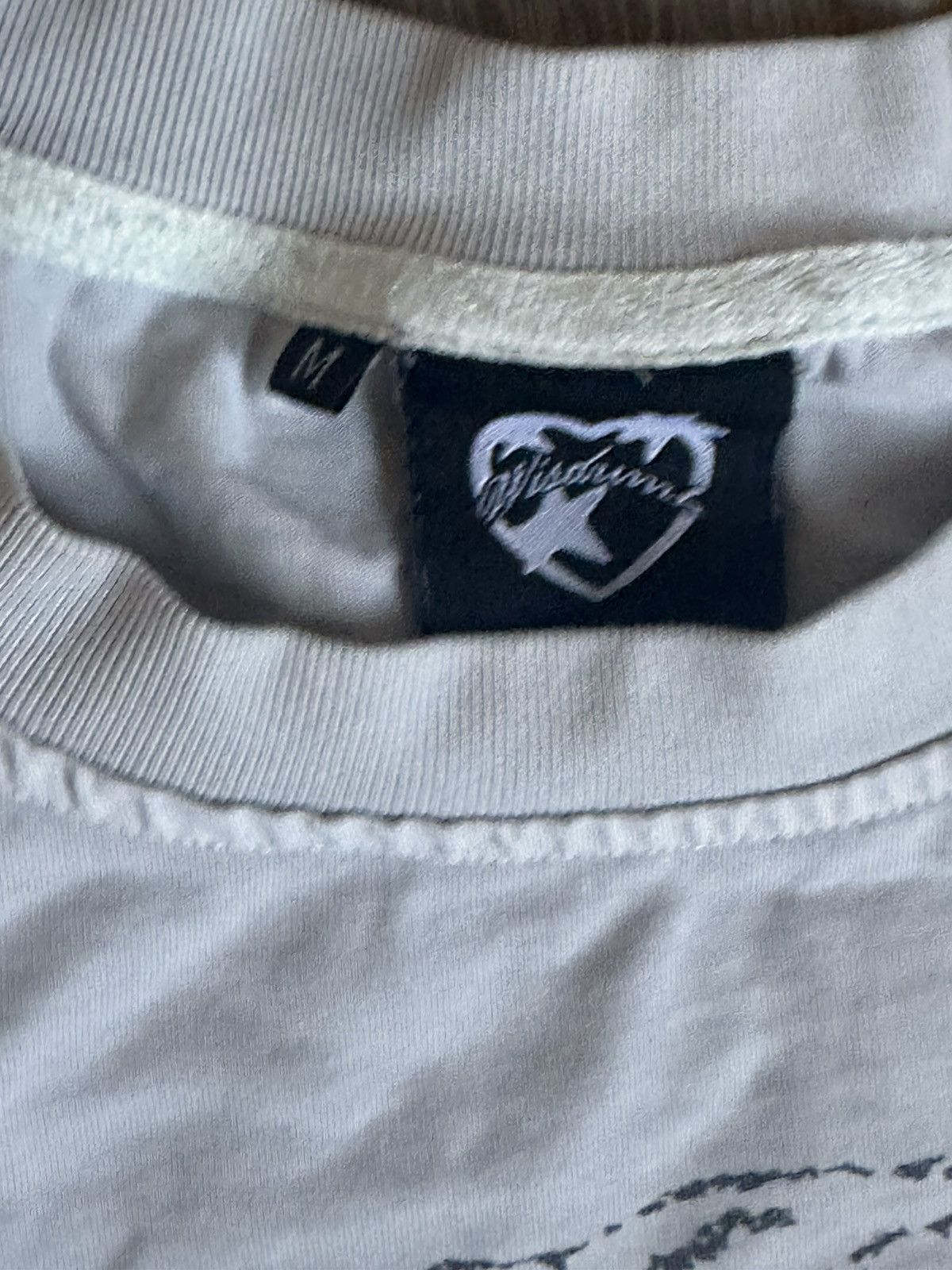 WISDOM Wisdumb peace of mind cropped tee Size US M / EU 48-50 / 2 - 2 Thumbnail