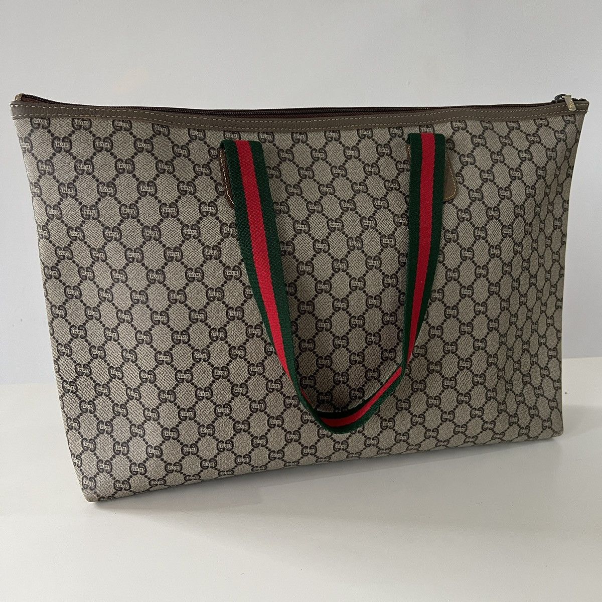 Gucci Authentic Gucci plus vintage tote bag Size ONE SIZE - 5 Thumbnail