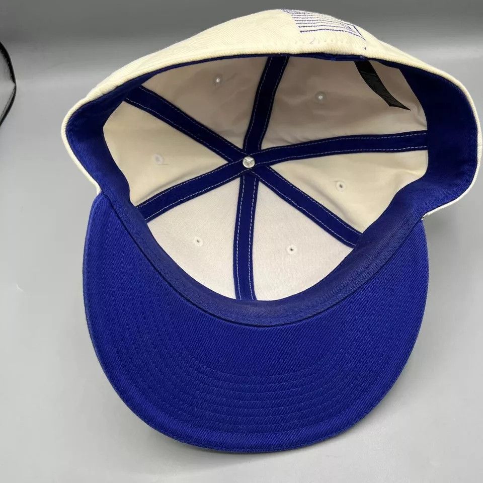 Jordan Brand Air Jordan J11 Hat Men 7 5/8 White Blue Jumpman Fitted Cap Size ONE SIZE - 8 Thumbnail