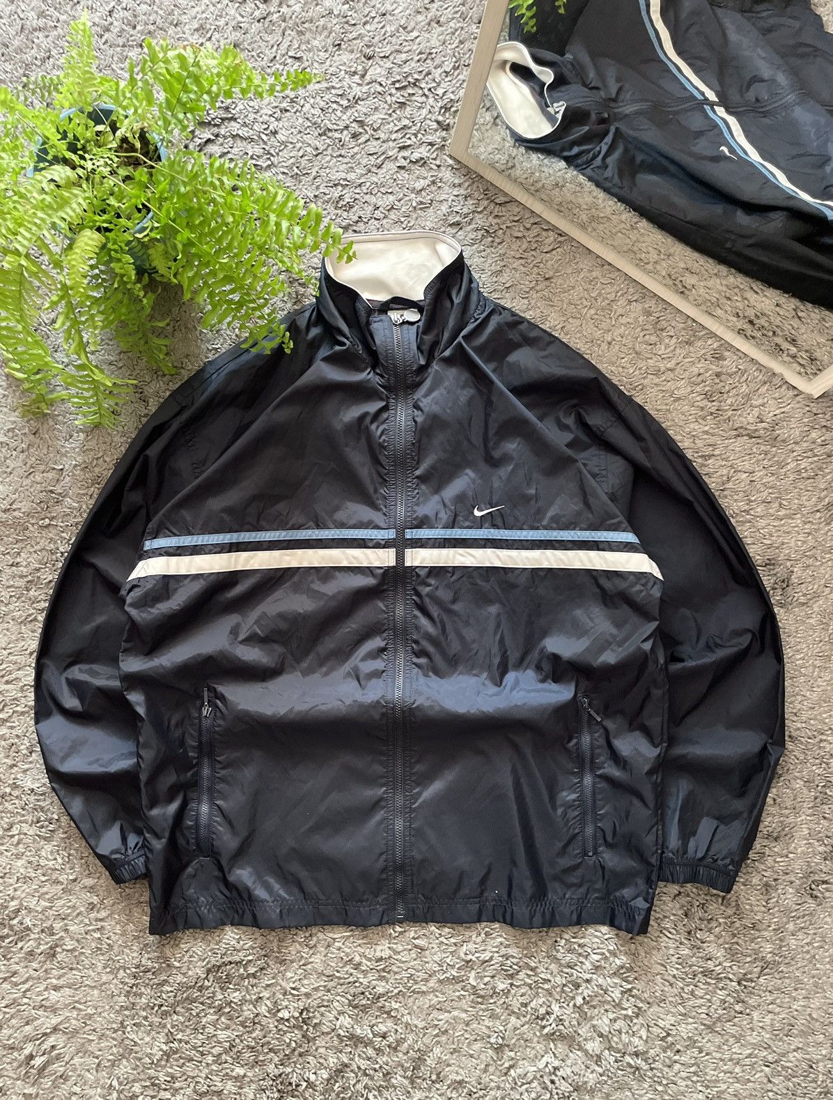 00s Nike Vintage Light Jacket Streetwear Logo Swoosh
