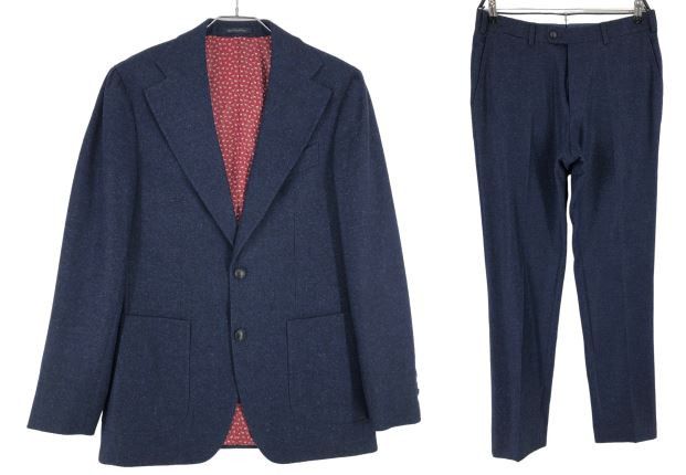 Suitsupply Havana Wide Lapel Alpaca Silk Formal Suit 38 - W32 L30 Size 38R - 1 Thumbnail