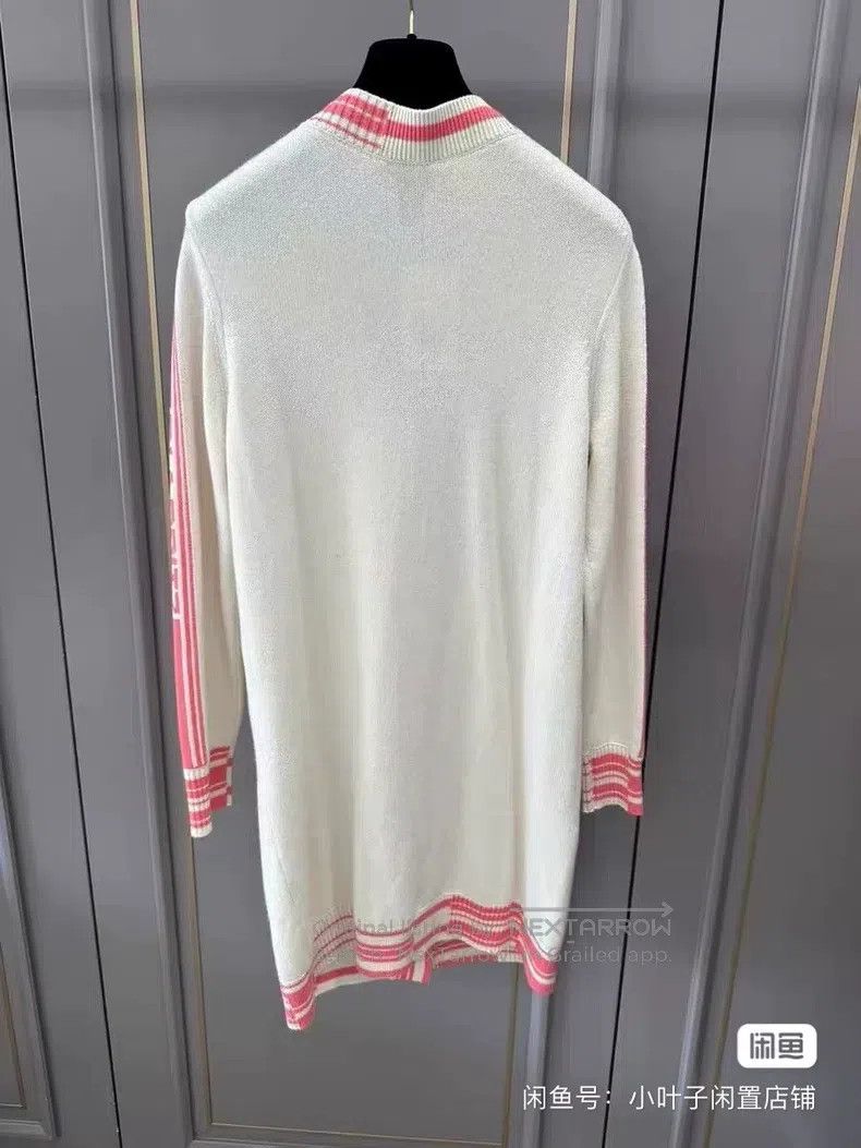 Chanel Chanel White cardigan coat Size XS / US 0-2 / IT 36-38 - 2 Thumbnail