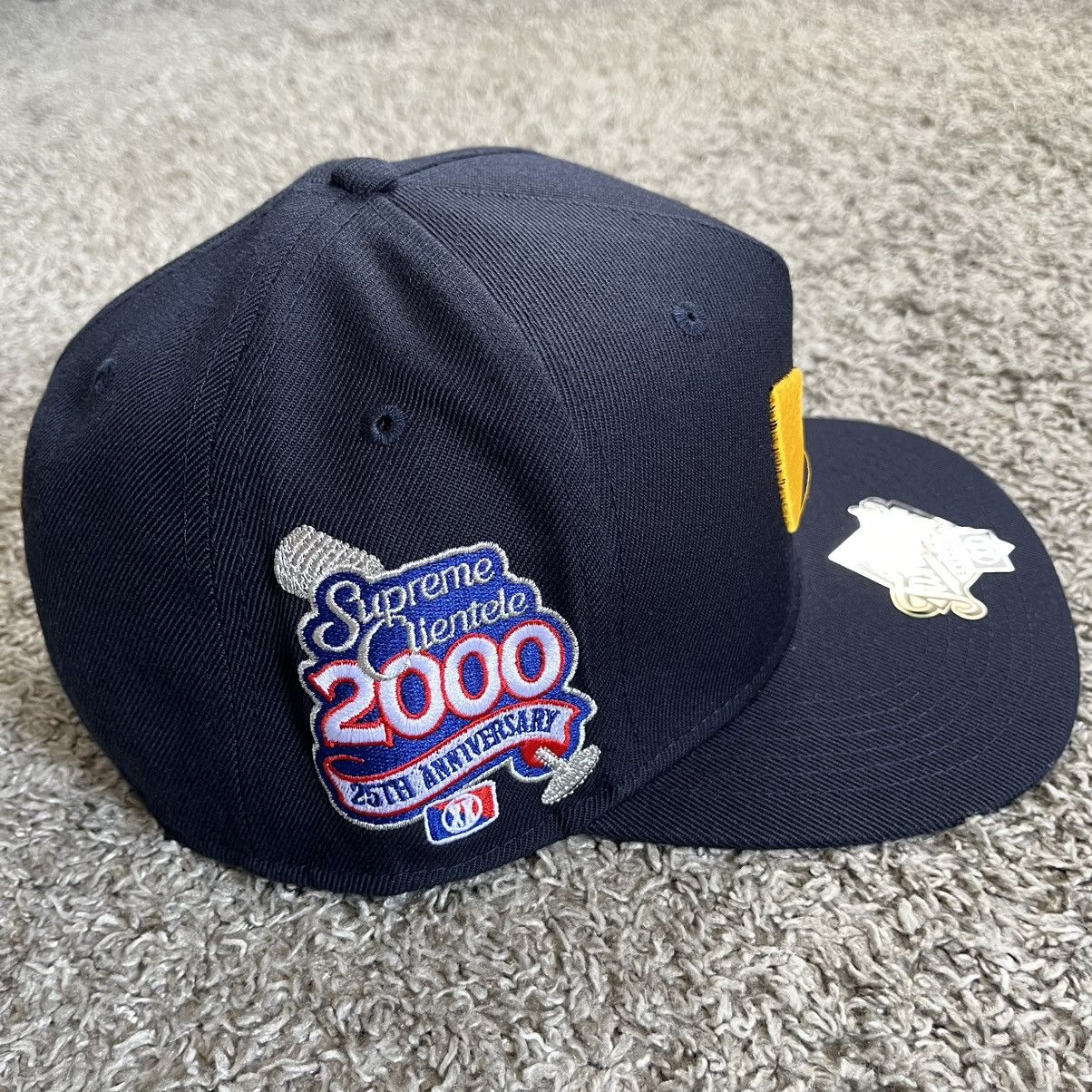 Wu-Tang Clan Wu-Tang Hat New York Yankees Navy Blue Supreme Clientele Size ONE SIZE - 4 Thumbnail