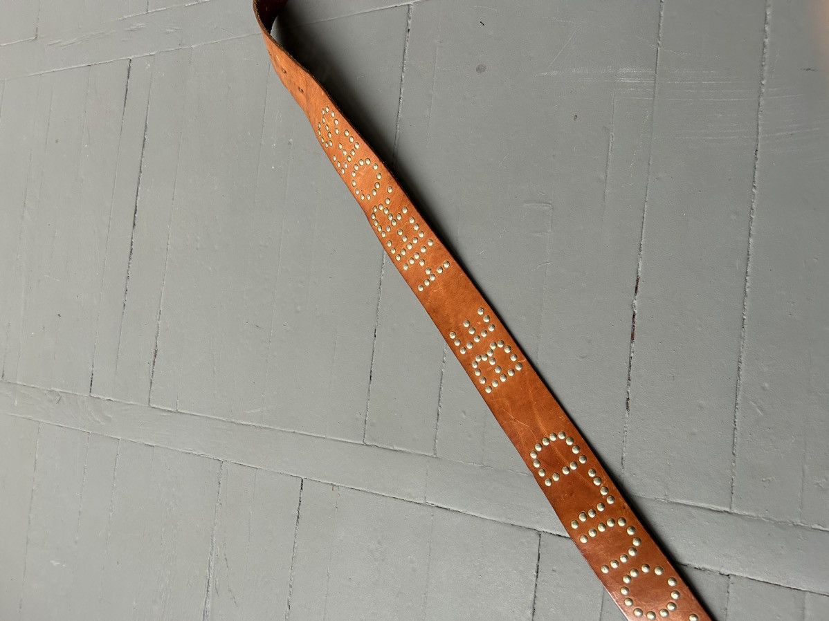 Japanese Brand × Leather Leather belt We could be heroes Size ONE SIZE - 4 Thumbnail