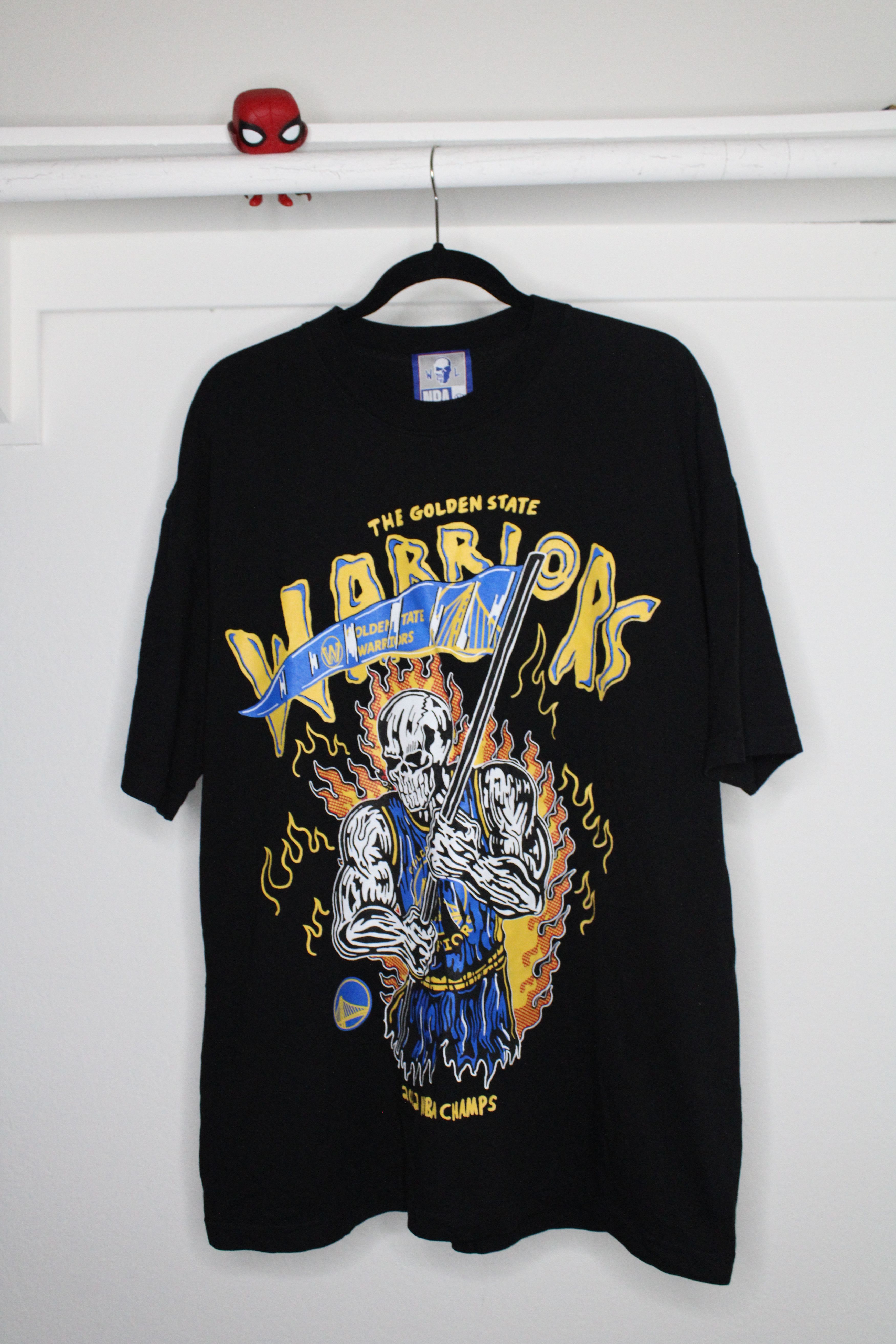 NBA × Warren Lotas Warren Lotas Warriors Tee Size US XL / EU 56 / 4 - 2 Thumbnail