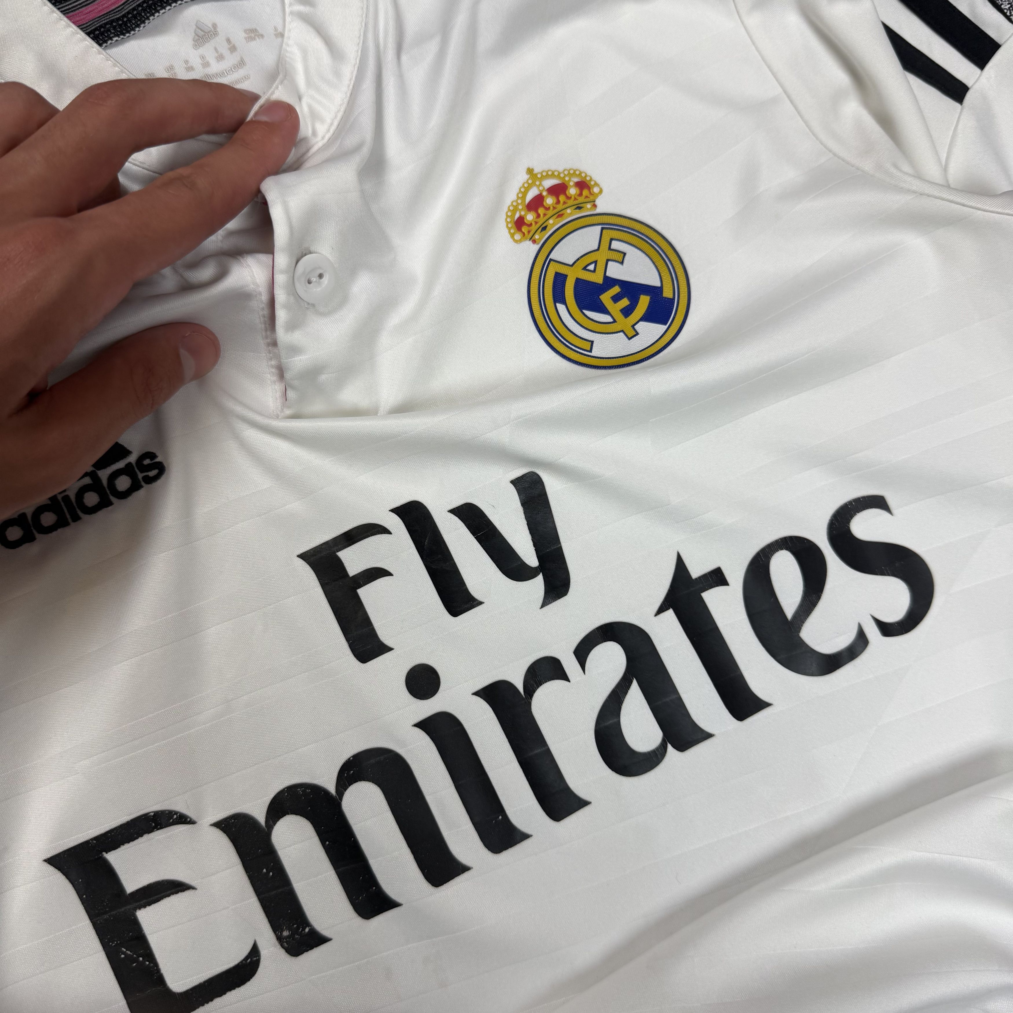 Adidas Adidas REAL MADRID 2014 2015 HOME SHIRT SOCCER Jersey Size US XS / EU 42 / 0 - 5 Thumbnail