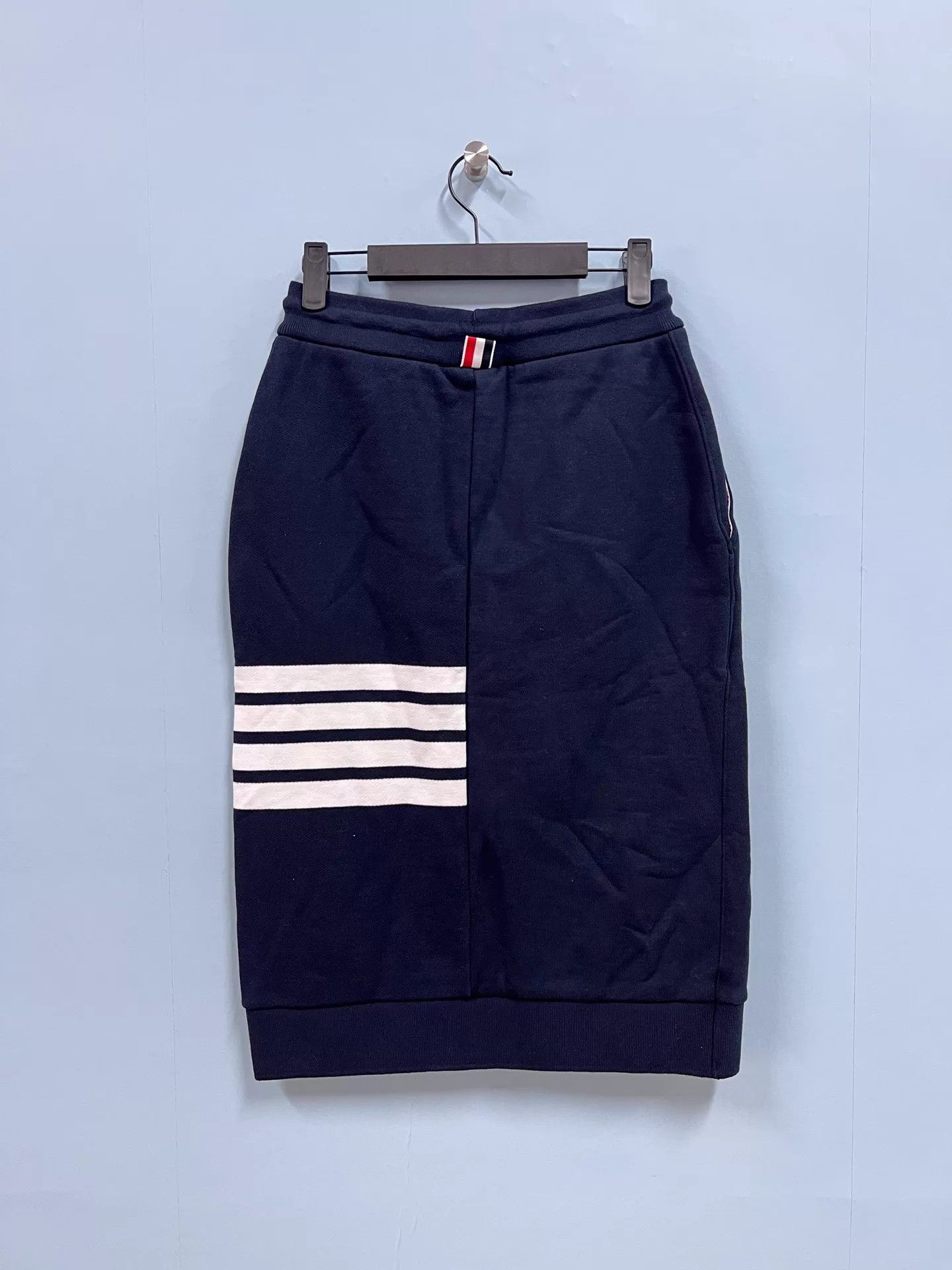 Thom Browne Thom Browne New with Tags Navy 4-Bar Stripe Skirt 40 Size 27" / US 4 / IT 40 - 2 Thumbnail