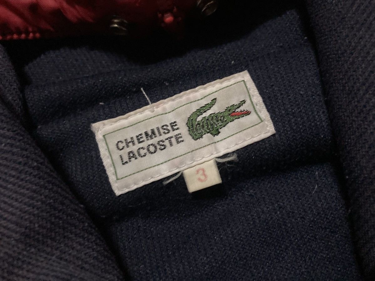 Lacoste × Vintage Vtg. Lacoste. Hoodie Jacket Size US M / EU 48-50 / 2 - 5 Thumbnail
