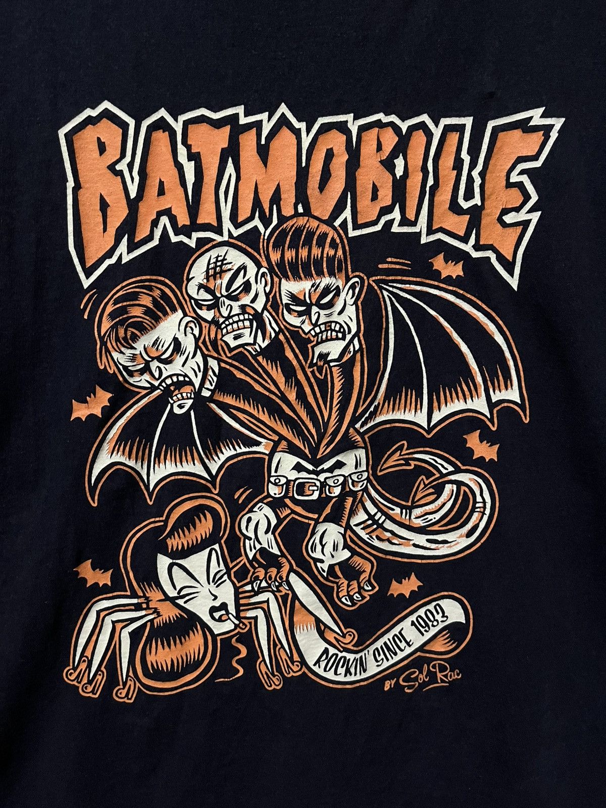 Band Tees Batmobile Band T-Shirt Sz. L Size US L / EU 52-54 / 3 - 2 Thumbnail