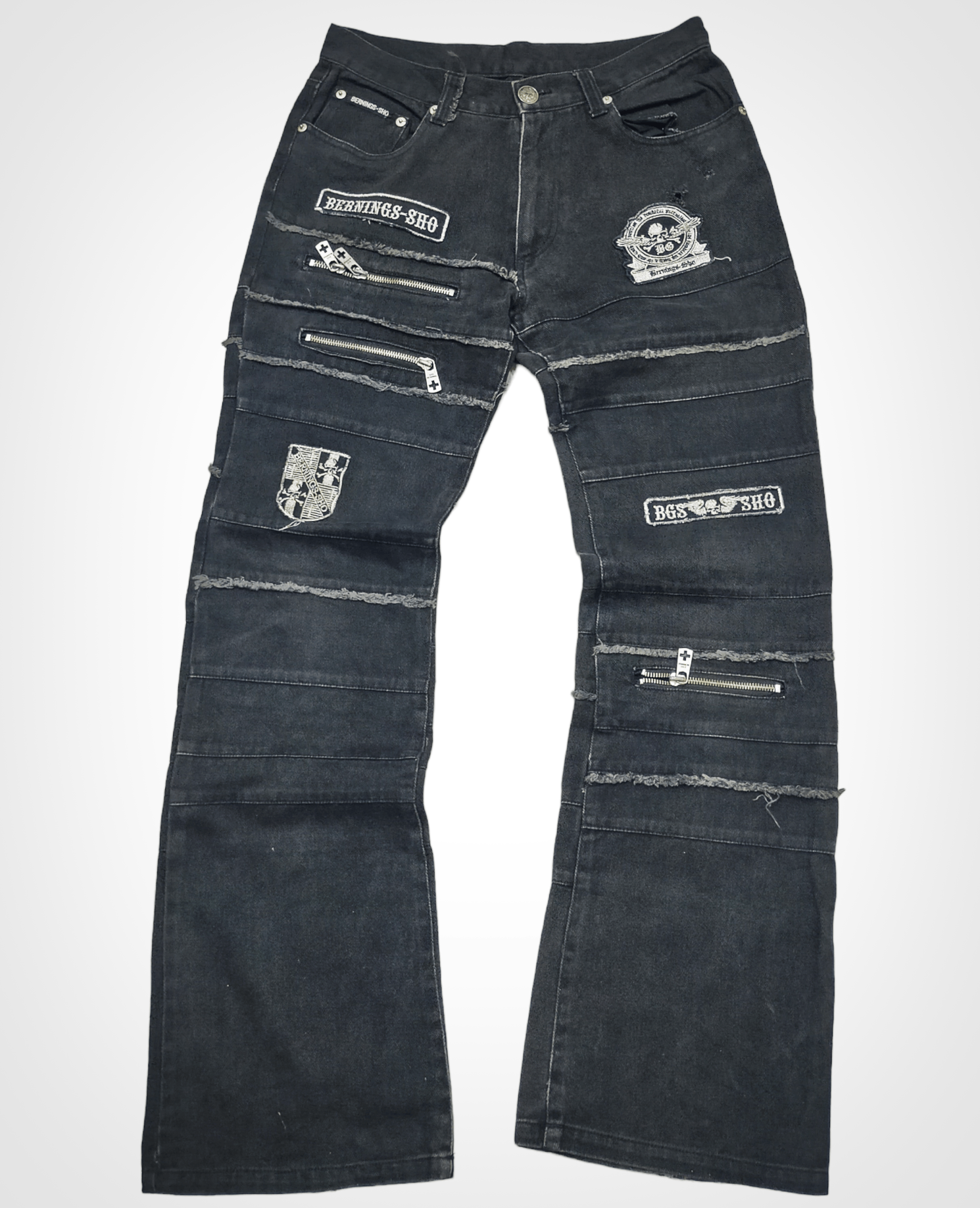 Japanese Brand 🚨 BERNINGS SHO JAPANES BRAND PUNK STYLE PANTS Size US 30 / EU 46 - 1 Thumbnail