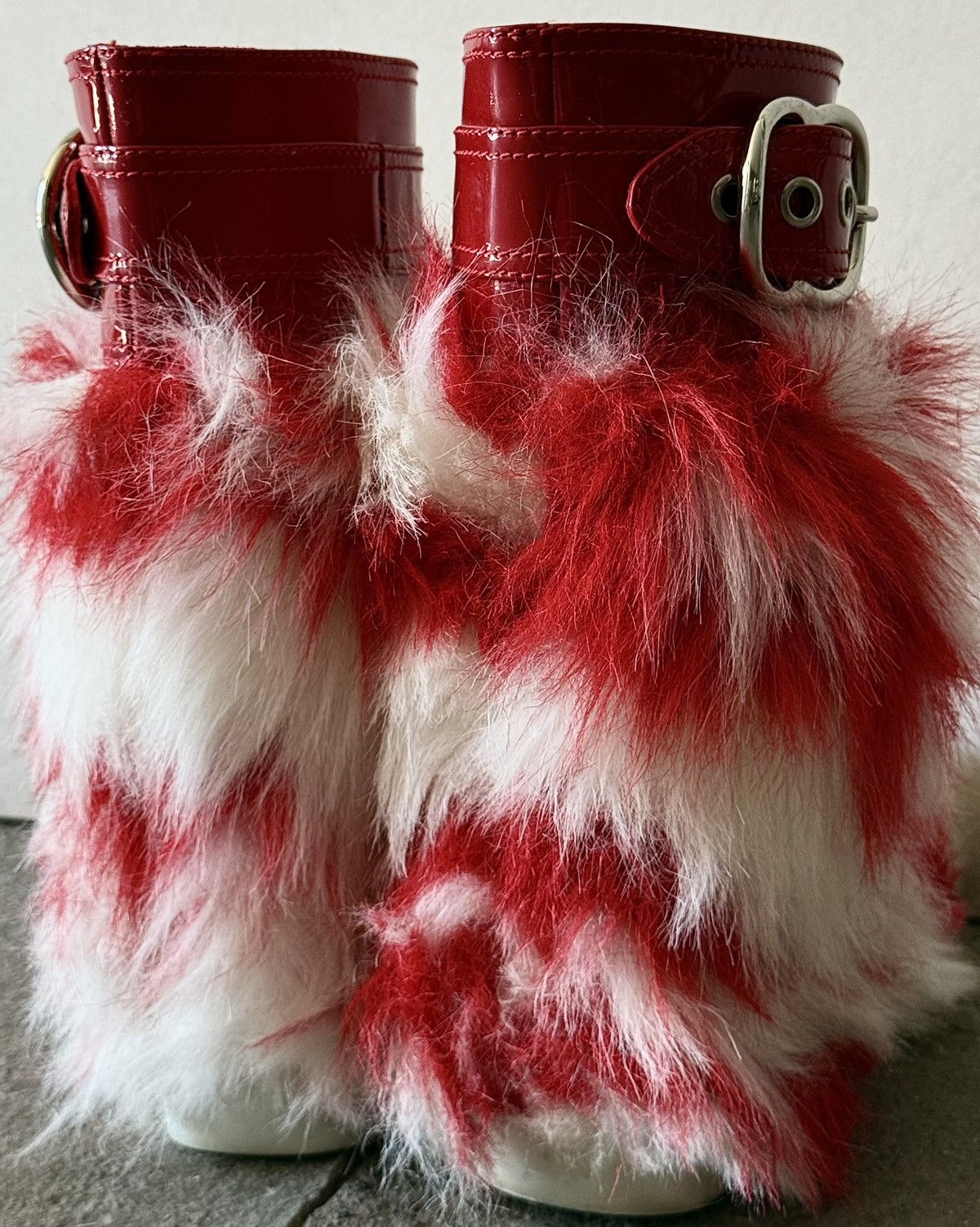 Miu Miu × Prada Miu Miu - Prada - FW2017 - Faux Fur Boots Size US 5 / IT 35 - 8 Thumbnail