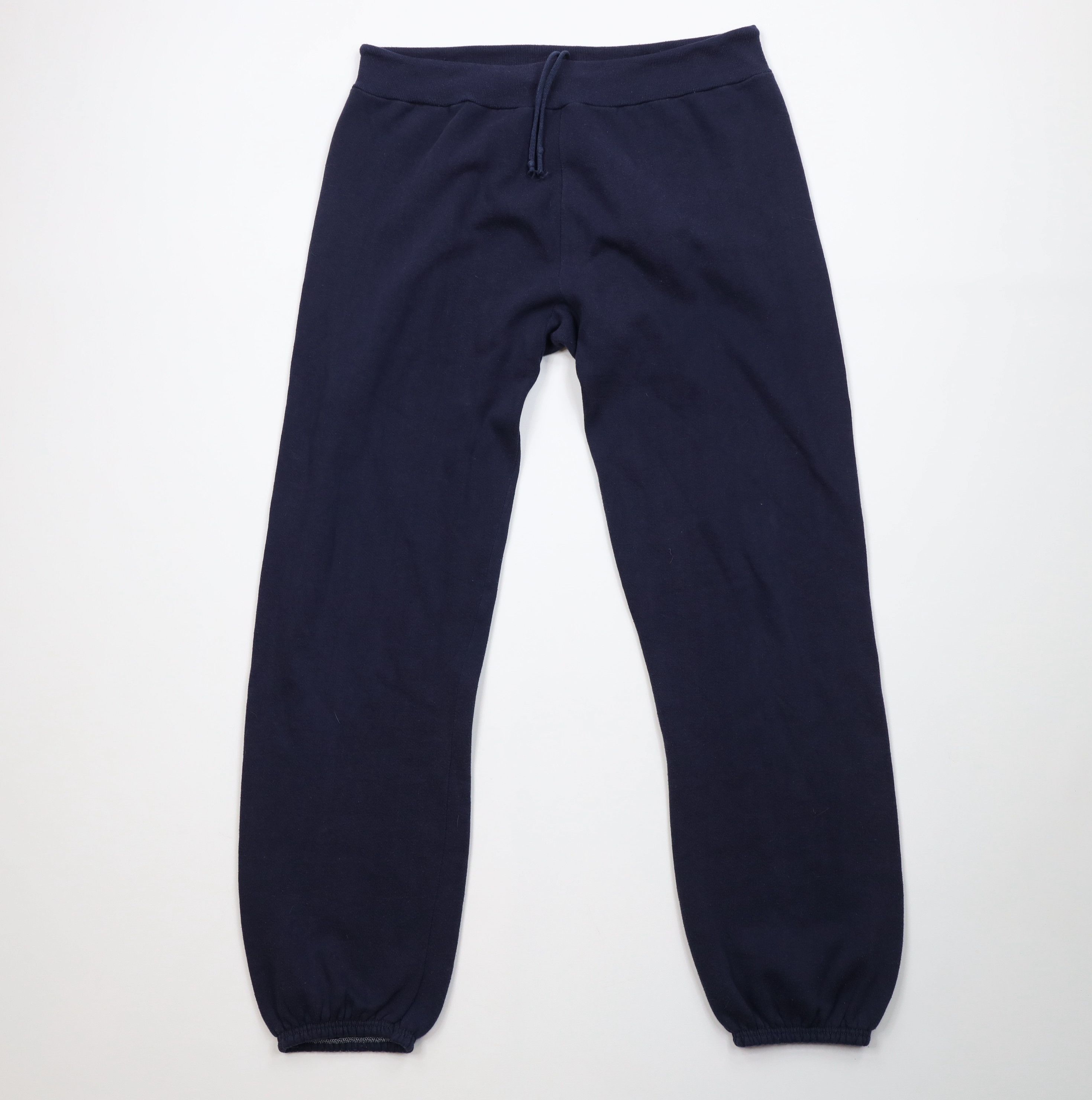 Dickies Vintage 70s 80s Dickies Gusset Sweatpants Joggers Blue USA Size US 34 / EU 50 - 1 Thumbnail