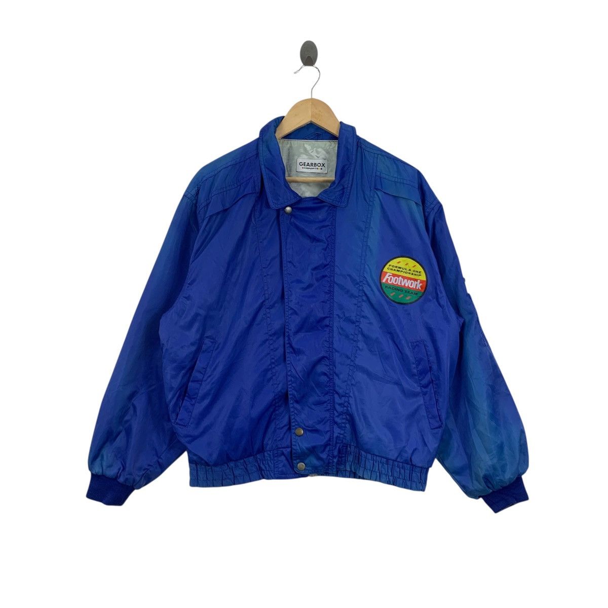 Vintage Vintage FOOTWORK PORSCHE FORMULA 1 Racing Team Jacket Coat Size US M / EU 48-50 / 2 - 2 Thumbnail