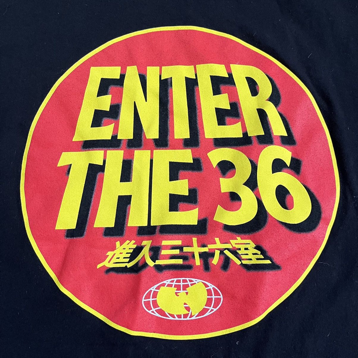 Wu-Tang Clan 🔴Wu-Tang Shirt Size Large Enter The 36 Rare Rza Gza Size US L / EU 52-54 / 3 - 5 Thumbnail