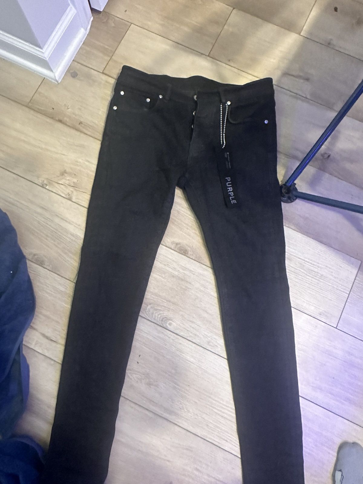 Purple brand jeans black tag