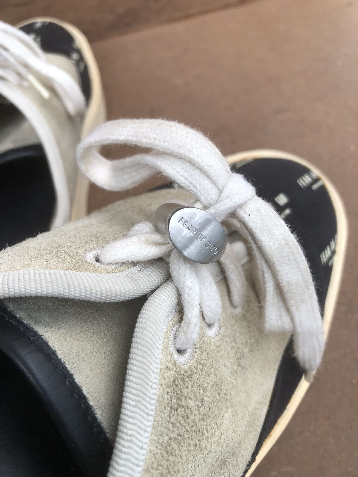 Fear of God Fear Of God Black Canvas Sneakers Size 41 Size US 7 / EU 40 - 12 Thumbnail
