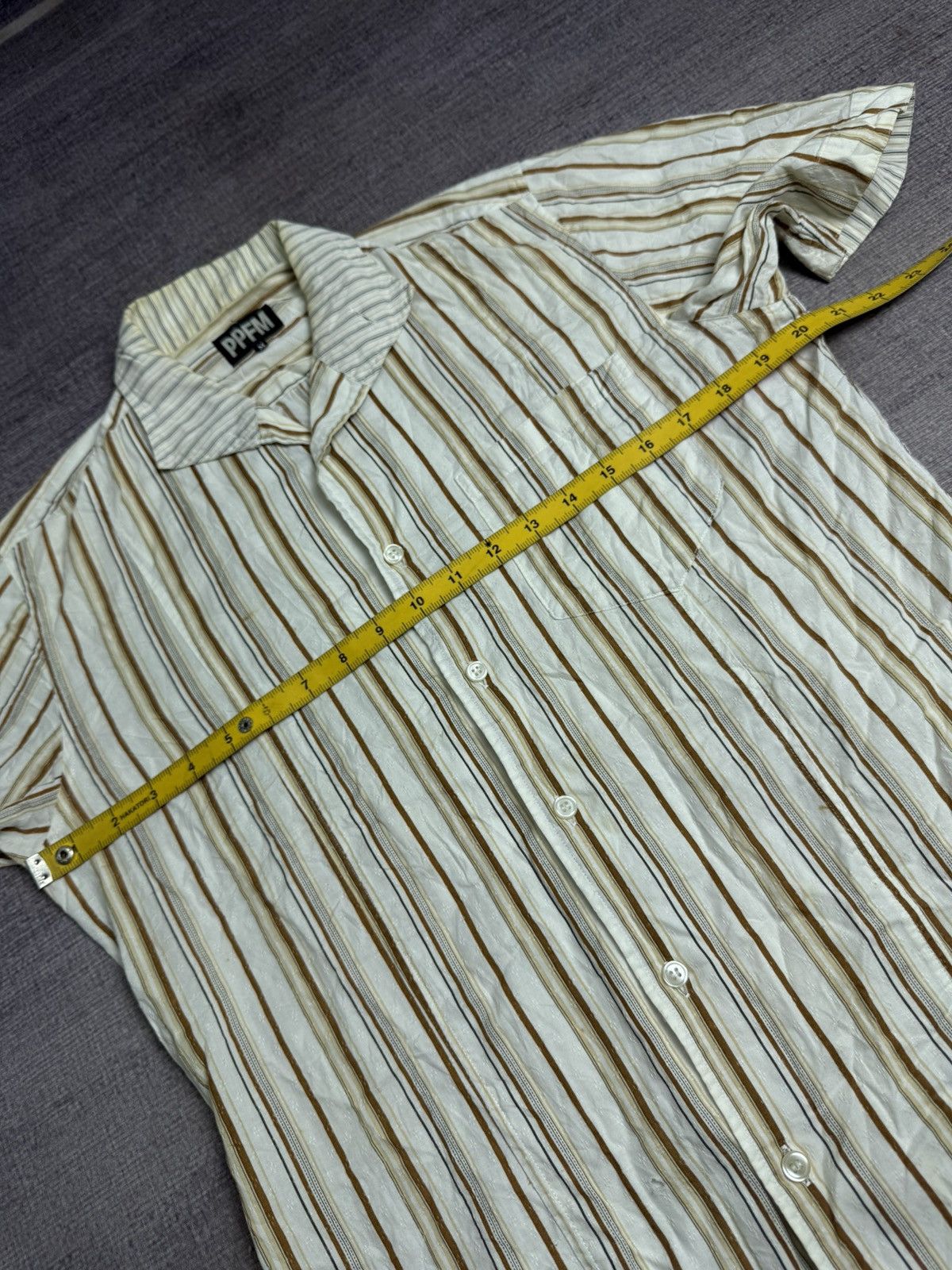 PPFM PPFM STRIPE SHIRT Size US M / EU 48-50 / 2 - 7 Thumbnail