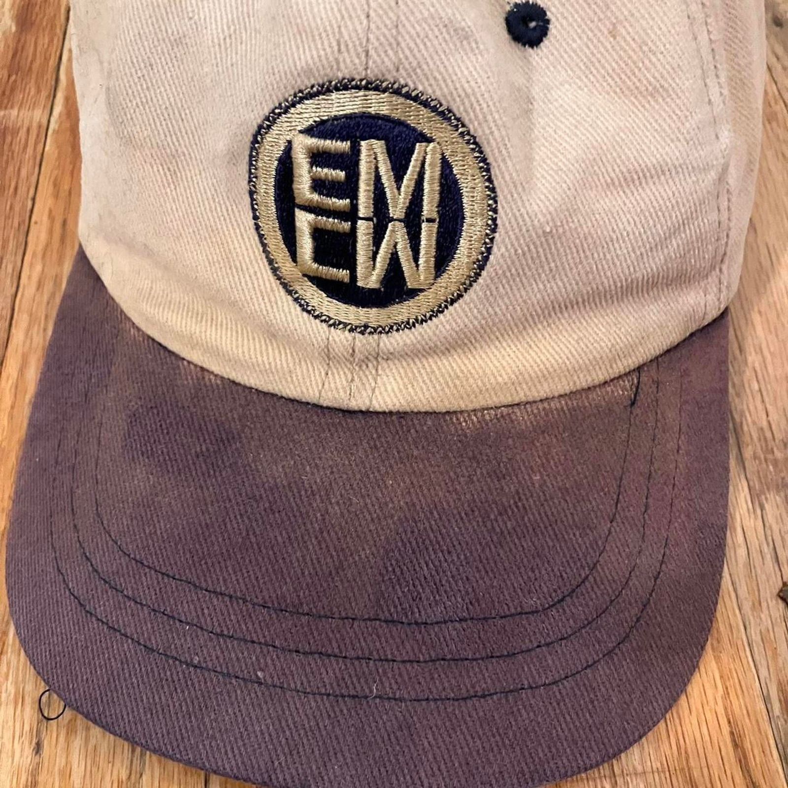 Vintage Vintage Y2K EMCM Headshot Faded Earth Tone Baseball Cap Size ONE SIZE - 3 Thumbnail