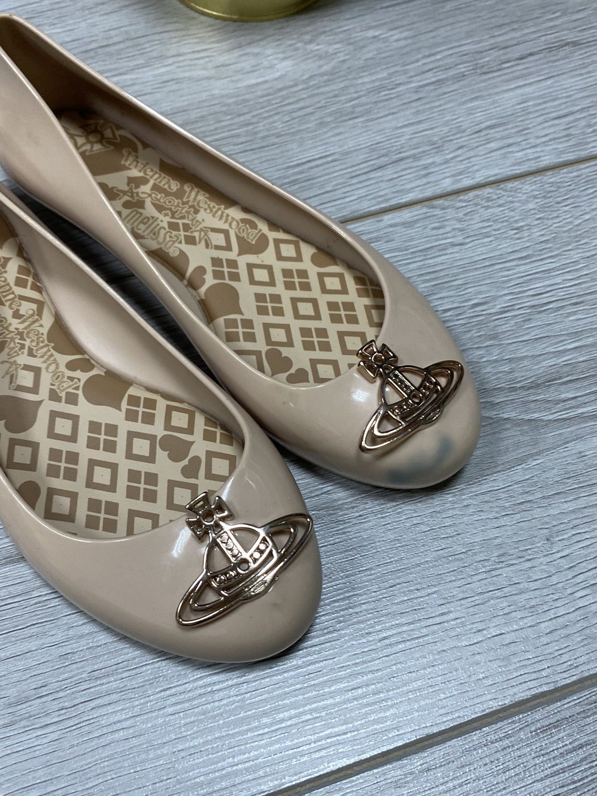 Melissa × Vivienne Westwood Vivienne Westwood x Melissa ballet sandals flats big Orb Size US 5 / IT 35 - 2 Thumbnail