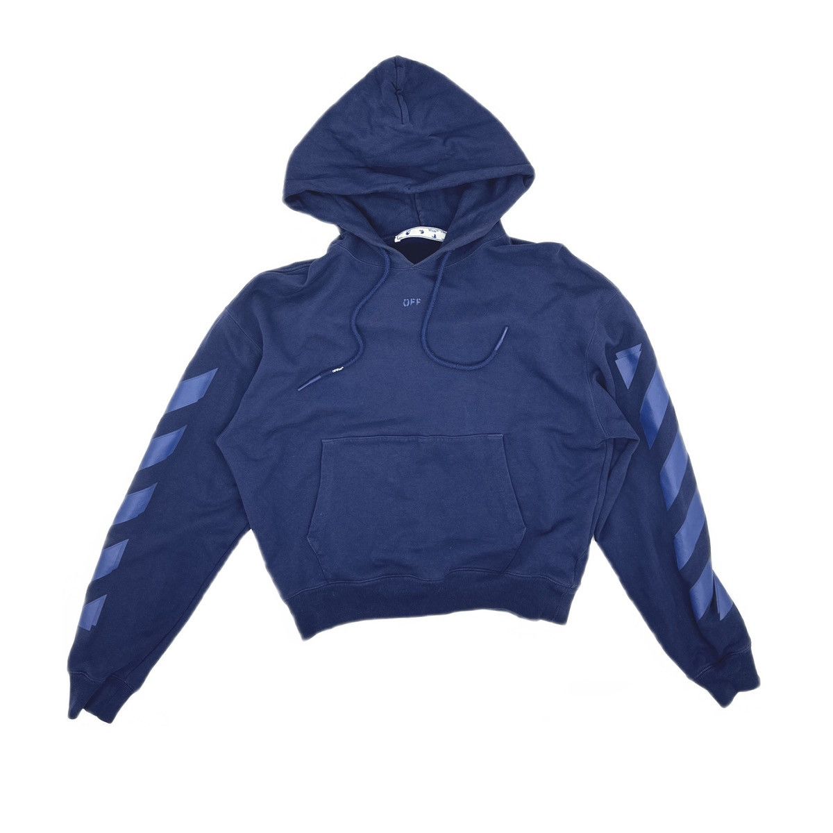 Off-White Off-White c/o Virgil Abloh Rubber Arrow Slim Hoodie Size US M / EU 48-50 / 2 - 1 Thumbnail