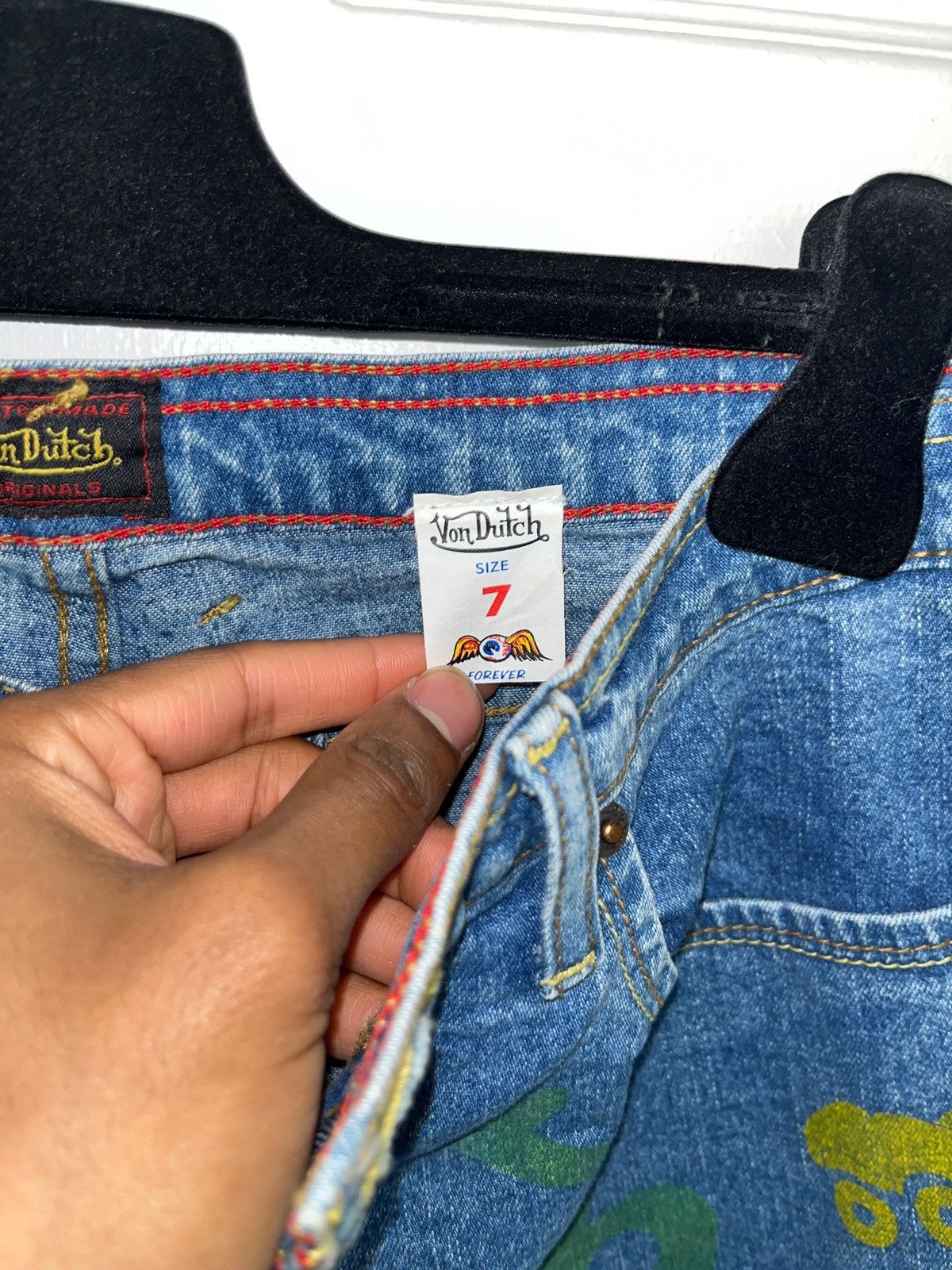 Von Dutch Vintage Von Dutch Low rise Denim Size 28" / US 6 / IT 42 - 5 Thumbnail