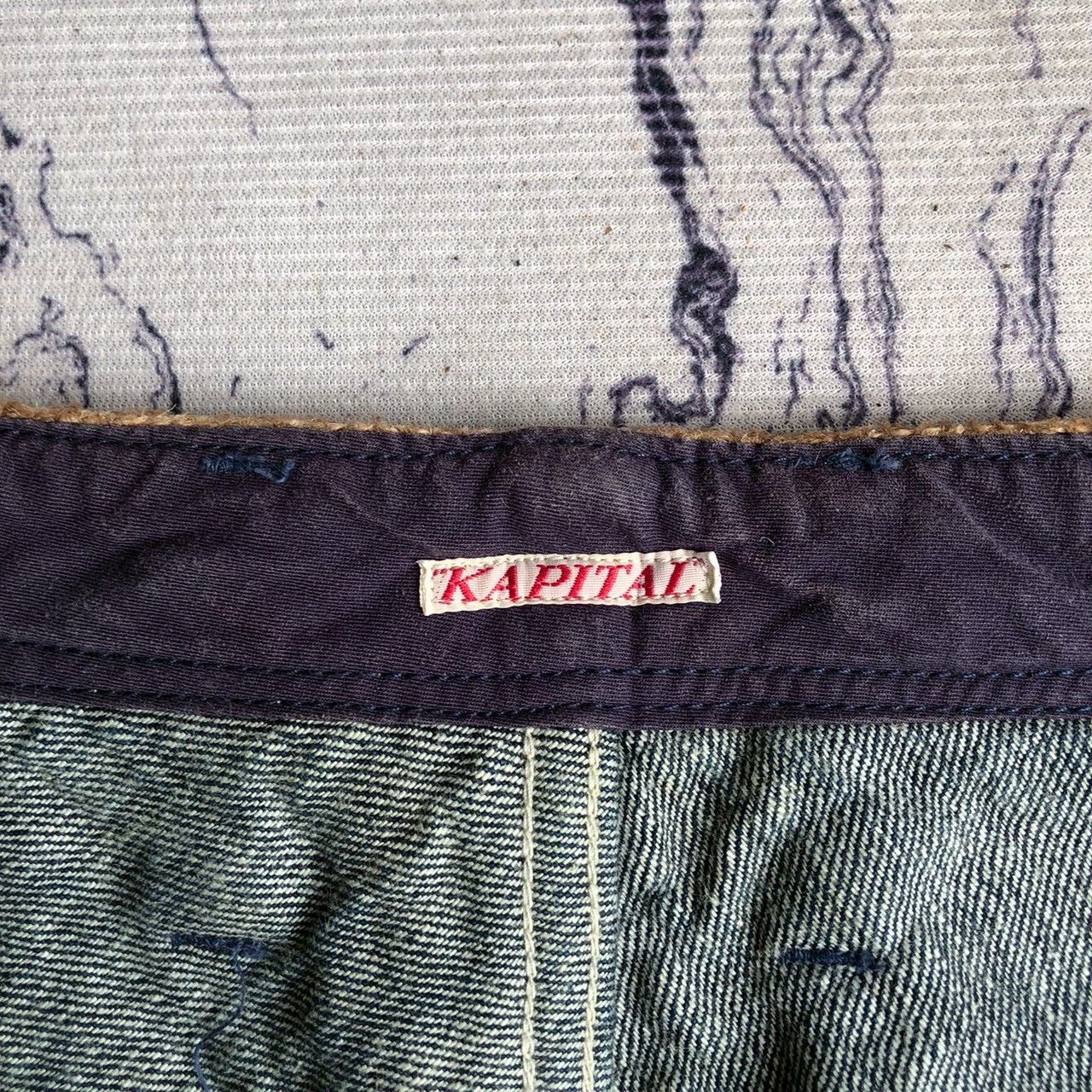 Kapital Vintage Kapital Denim Clown Pants Drop Crotch Size US 28 / EU 44 - 8 Thumbnail