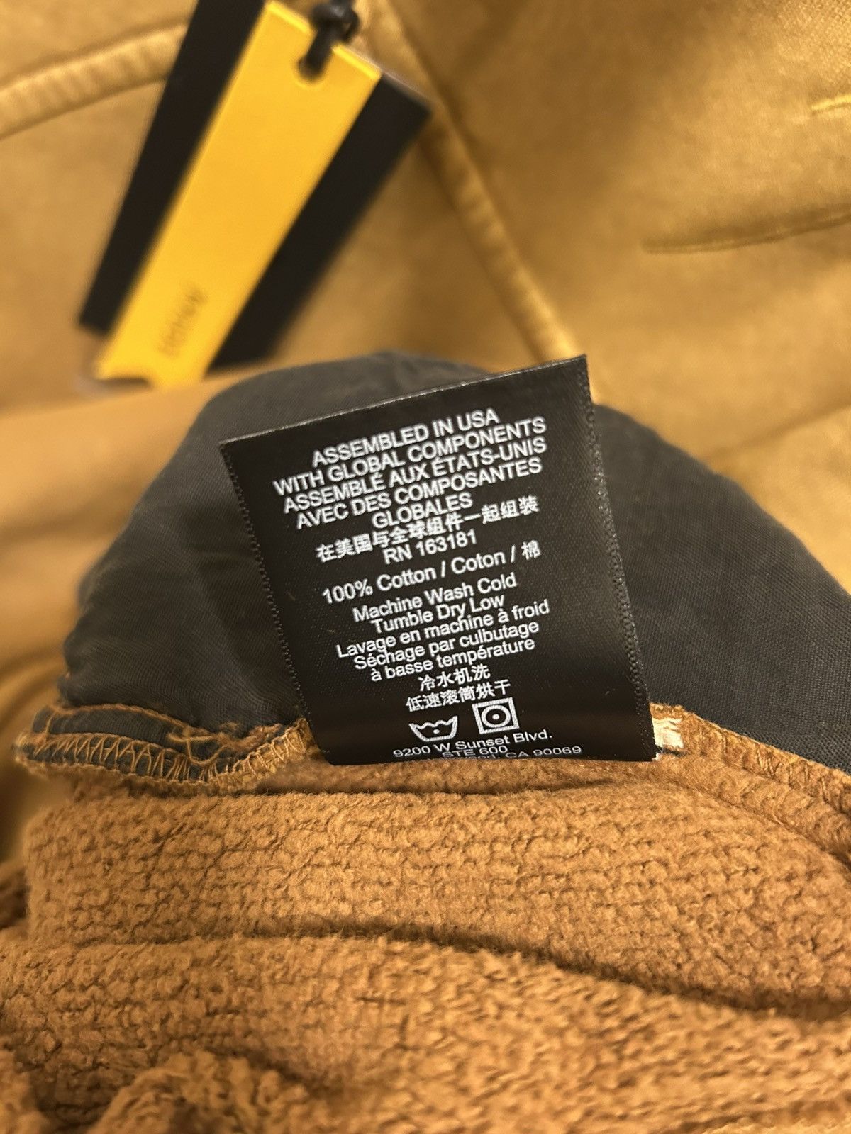 Rhude Rhude embroidered logo quarter zip Size US M / EU 48-50 / 2 - 8 Thumbnail