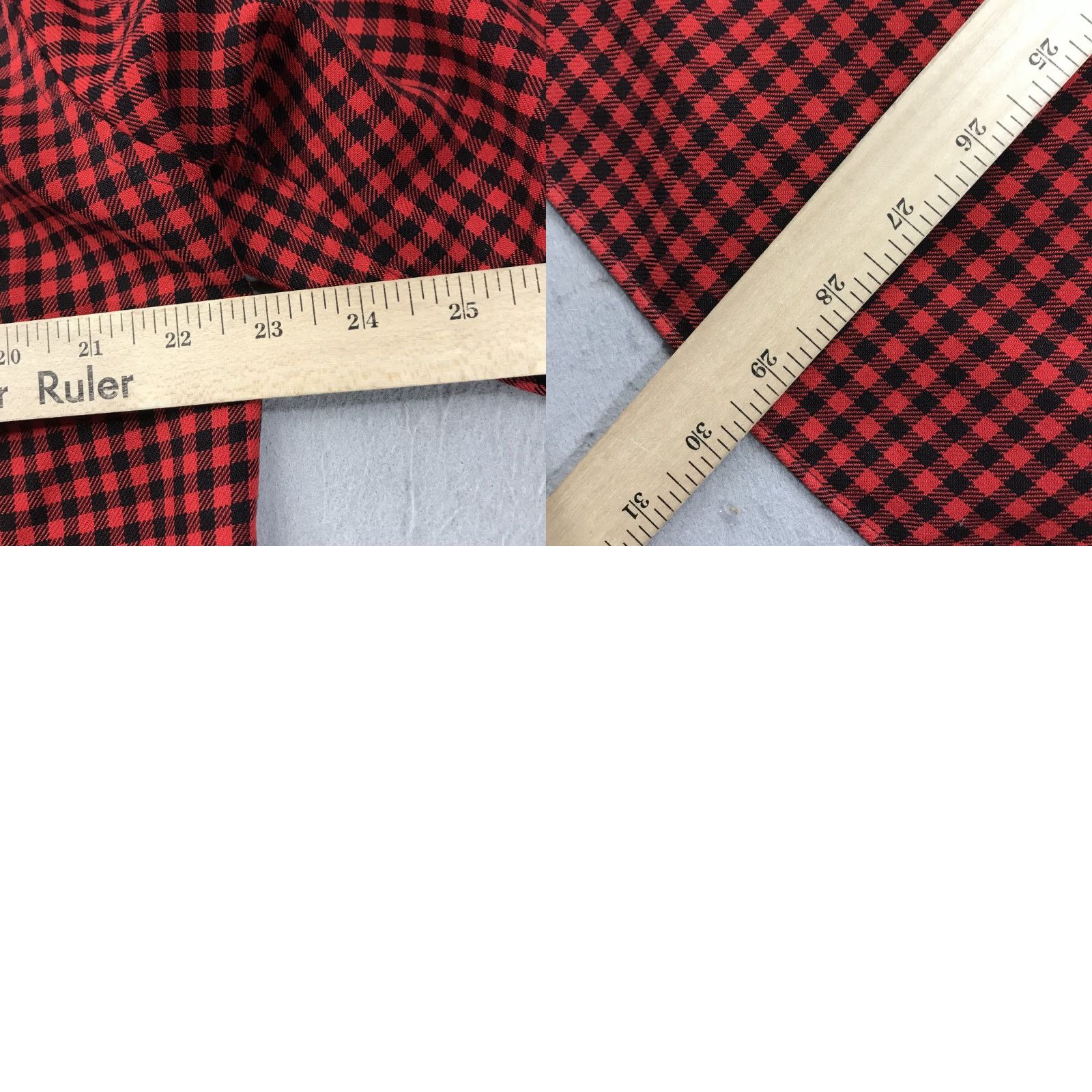 Vintage VINTAGE L.L. Bean Shirt Mens M 15 15 1/2 Red Black Buffalo Plaid Flannel 90s Size US M / EU 48-50 / 2 - 8 Thumbnail