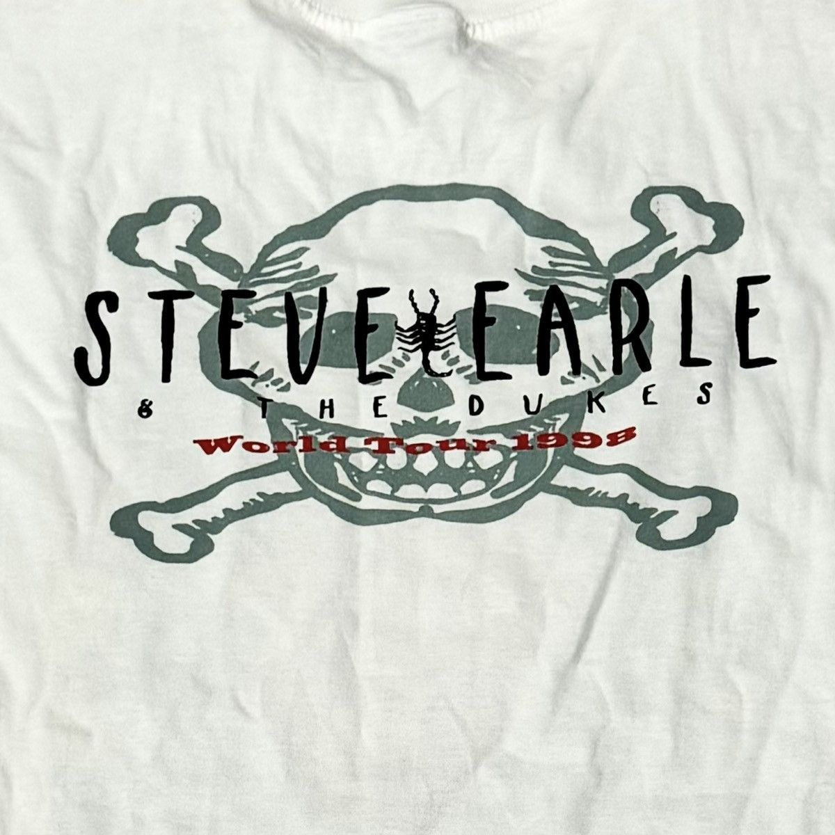 Band Tees × Vintage VINTAGE 1997 STEVE EARLE BAND TEE! Size US XL / EU 56 / 4 - 7 Thumbnail