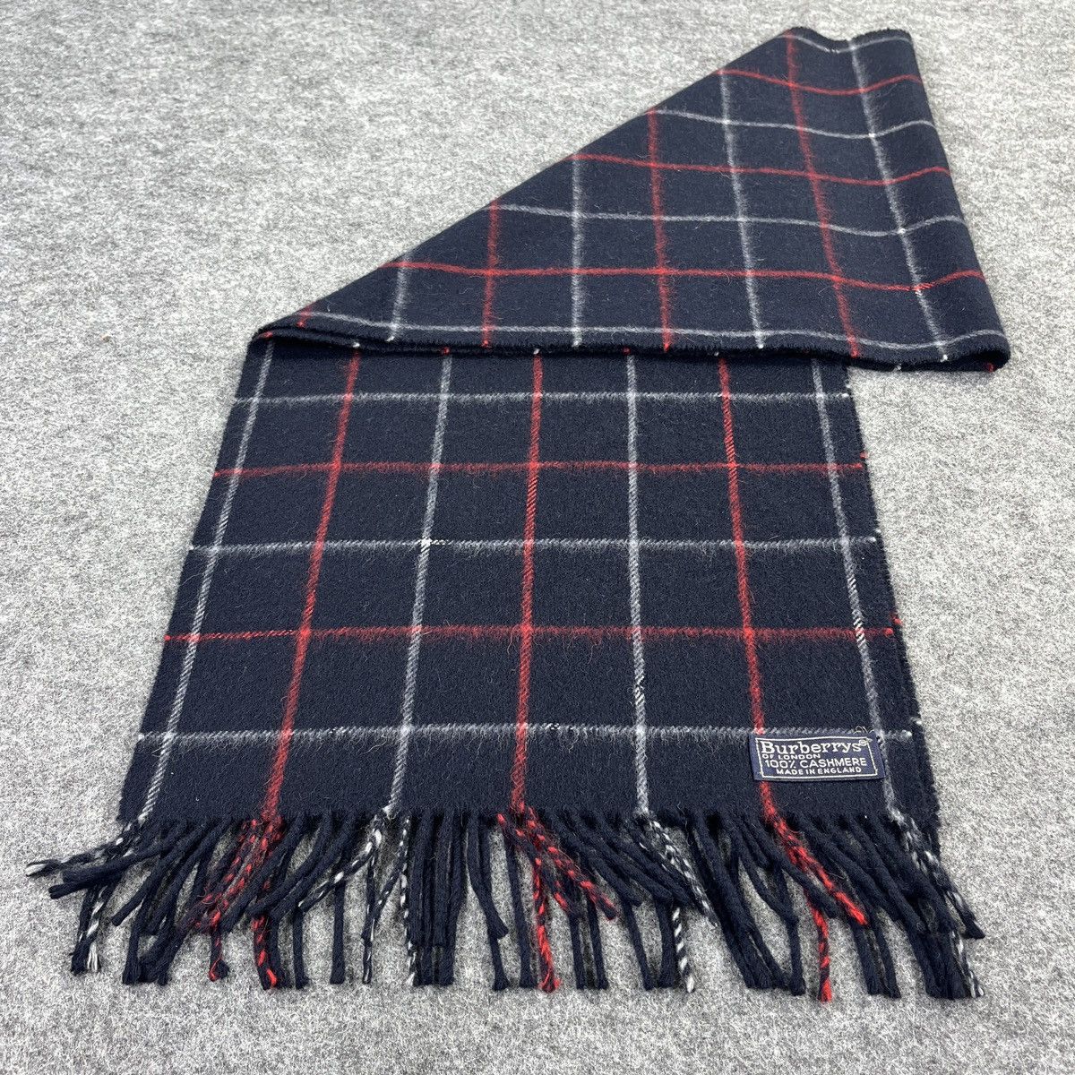 Burberry × Vintage Burberry Scarf / Muffler / Neckwear T019 Size ONE SIZE - 3 Thumbnail