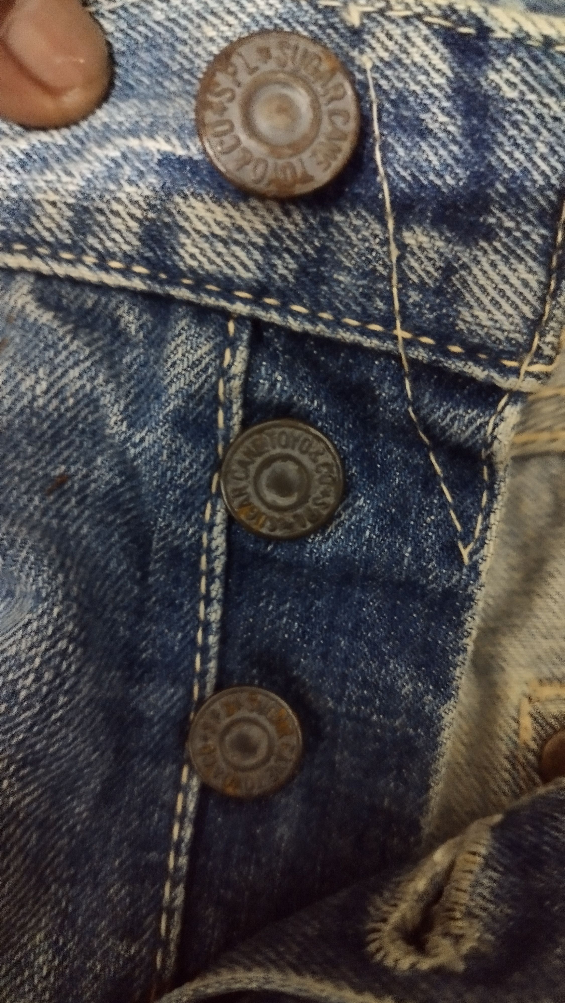 If Six Was Nine × Sugar Cane Sugar cane shashiko handmade Size US 30 / EU 46 - 7 Thumbnail