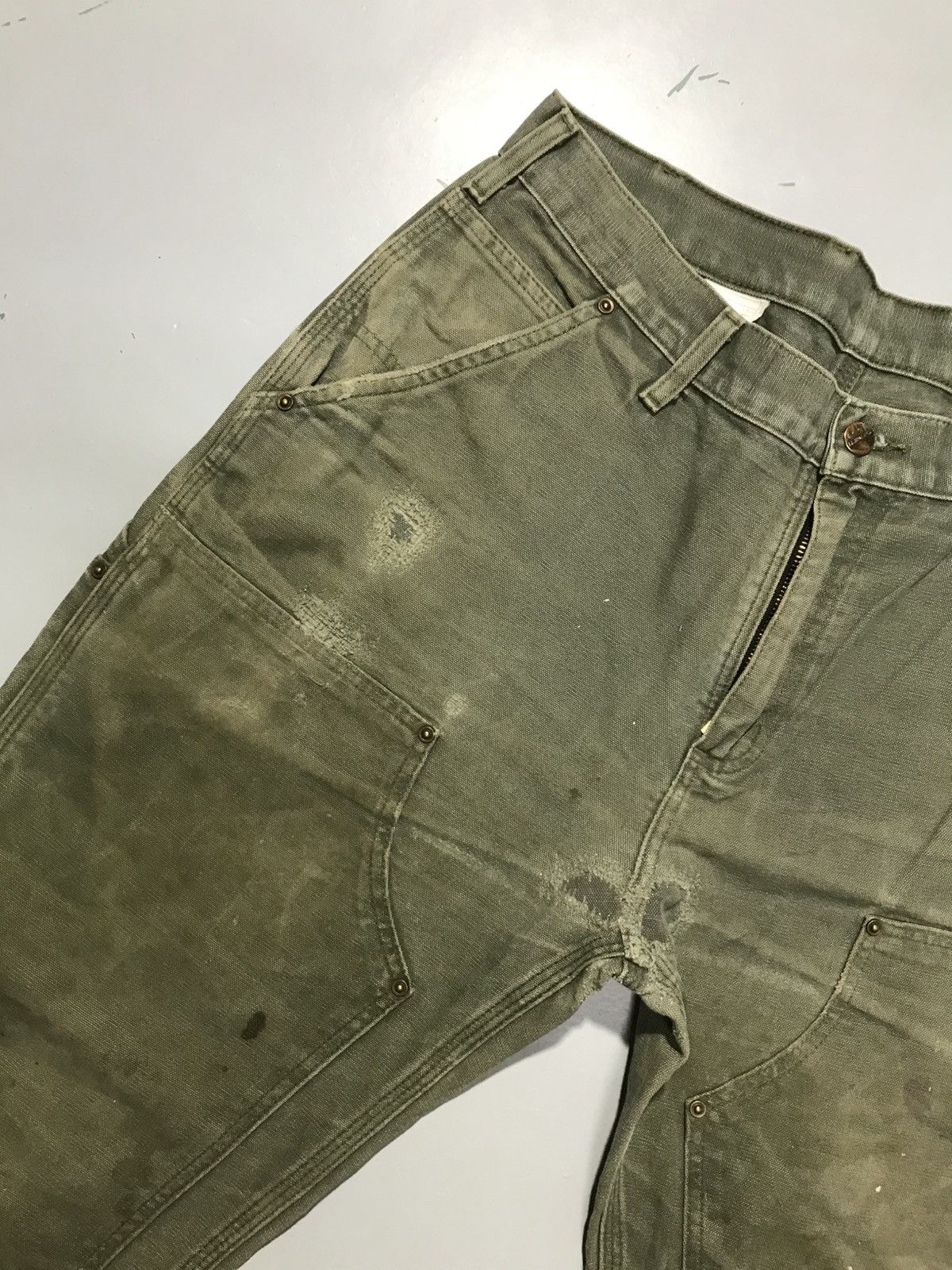 Carhartt Vintage carhartt EB136 MOS damaged carpenter Size US 34 / EU 50 - 6 Thumbnail