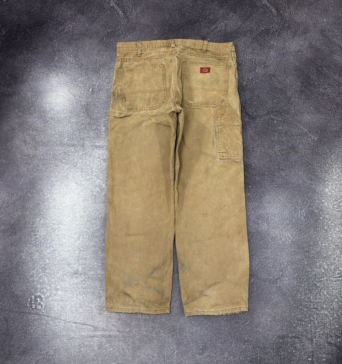 Dickies Vintage Dickies USA Work Carpenter Mustard Hype Baggy Pants Size US 36 / EU 52 - 1 Thumbnail