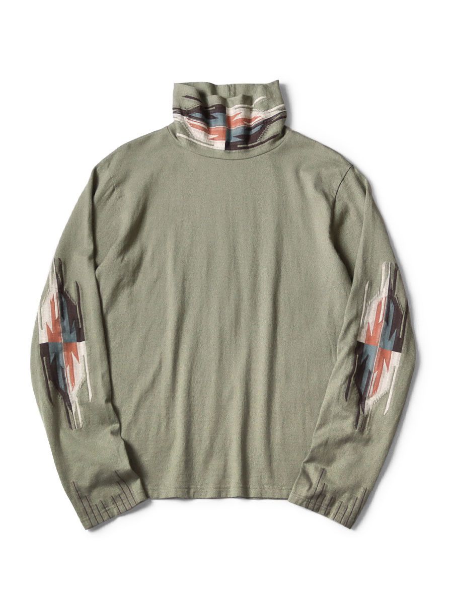 Kapital kapital Ortega High-Neck Long-Sleeved T-Shirt Neck Ortega Size US L / EU 52-54 / 3 - 1 Preview