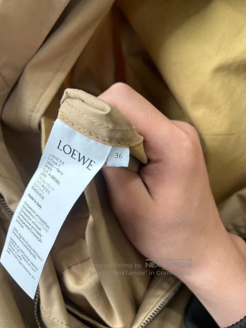 Loewe Loewe Leather Patch Pocket Windbreaker Size XS / US 0-2 / IT 36-38 - 5 Thumbnail