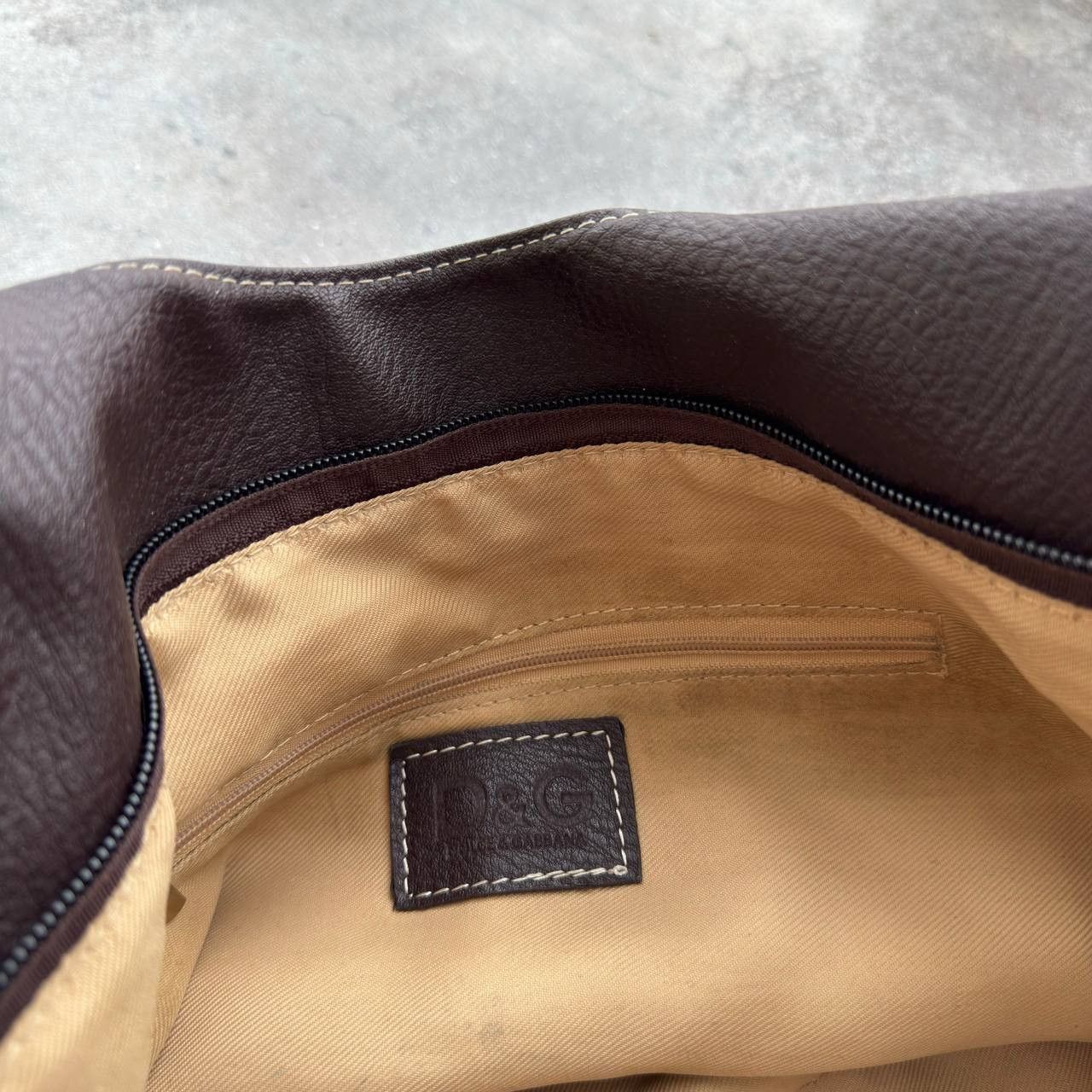 Dolce & Gabbana × Vintage D&G Dolce & Gabbana Vintage Faux Leather Shoulder Bag Size ONE SIZE - 12 Thumbnail
