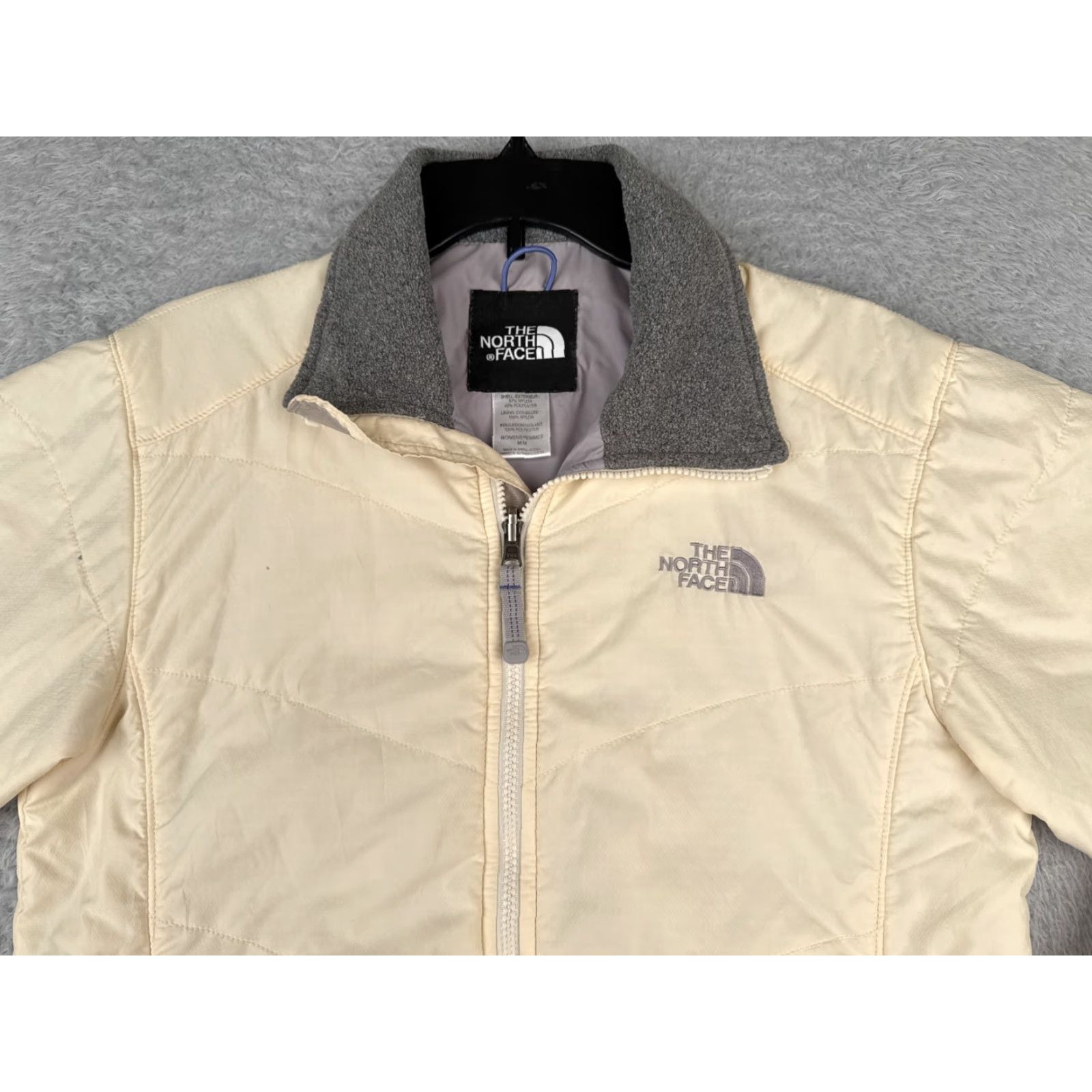 The North Face The North Face Jacket Women Medium Ivory Chore Coat Full Zip Softshell Nylon Size M / US 6-8 / IT 42-44 - 4 Thumbnail