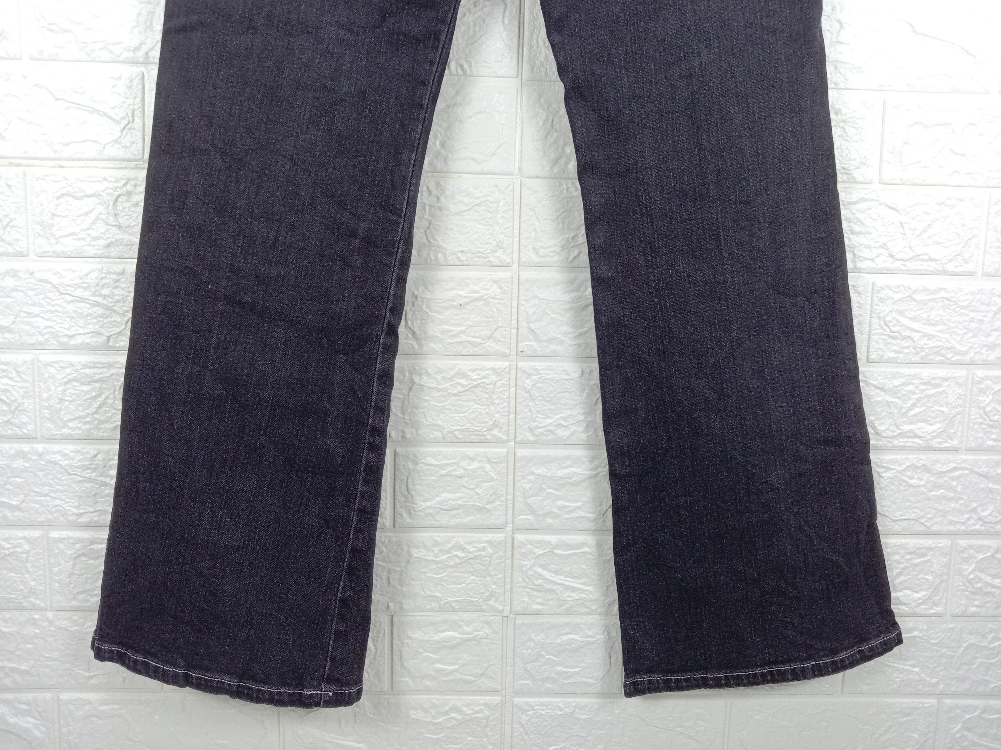 Vintage Flare Jeans Johnpionir Faded Black Bell Bottom Denim