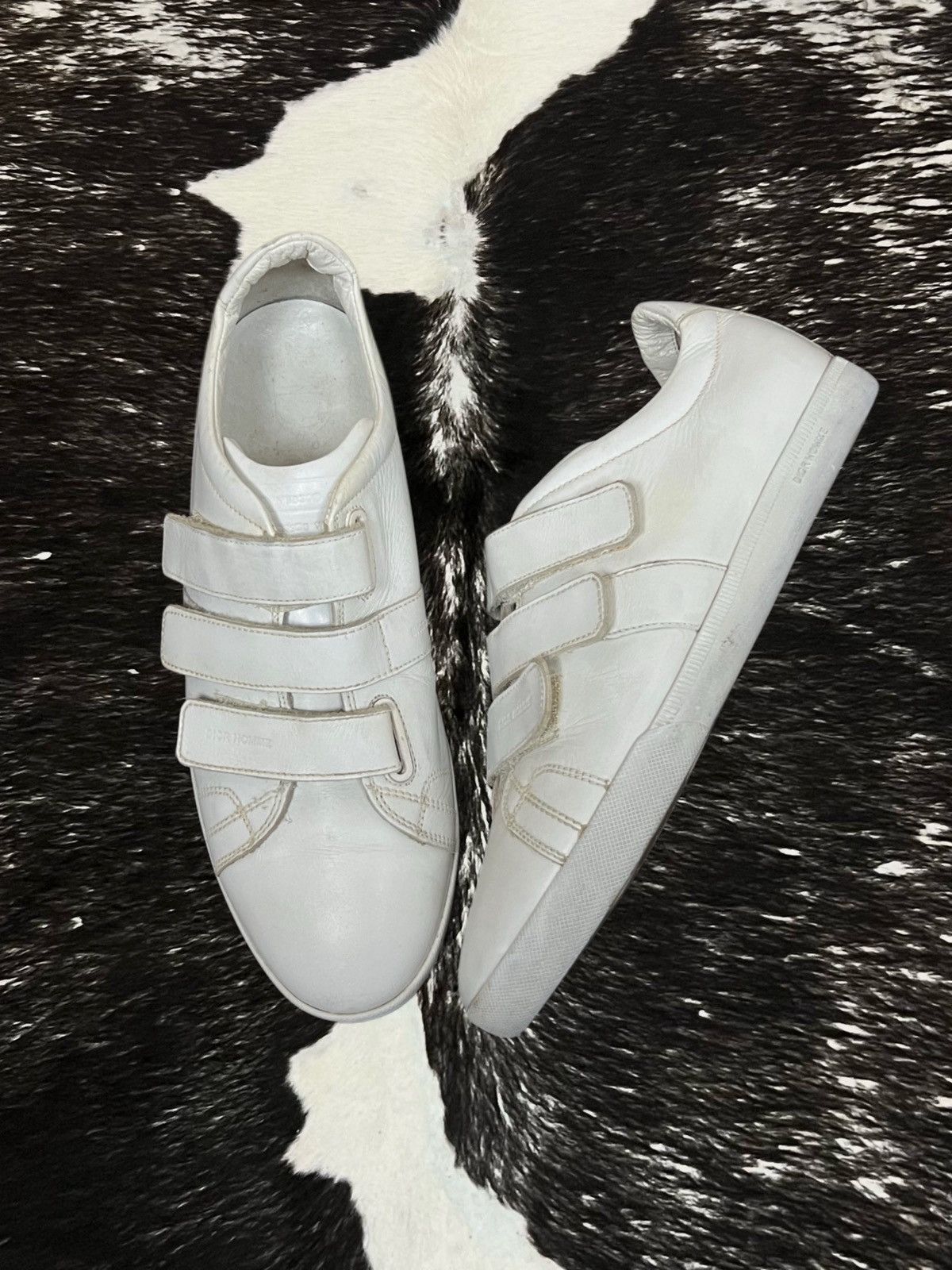 Dior Dior Homme SS07 Triple Velcro Strap Low-Top Sneaker Size US 8 / EU 41 - 1 Thumbnail