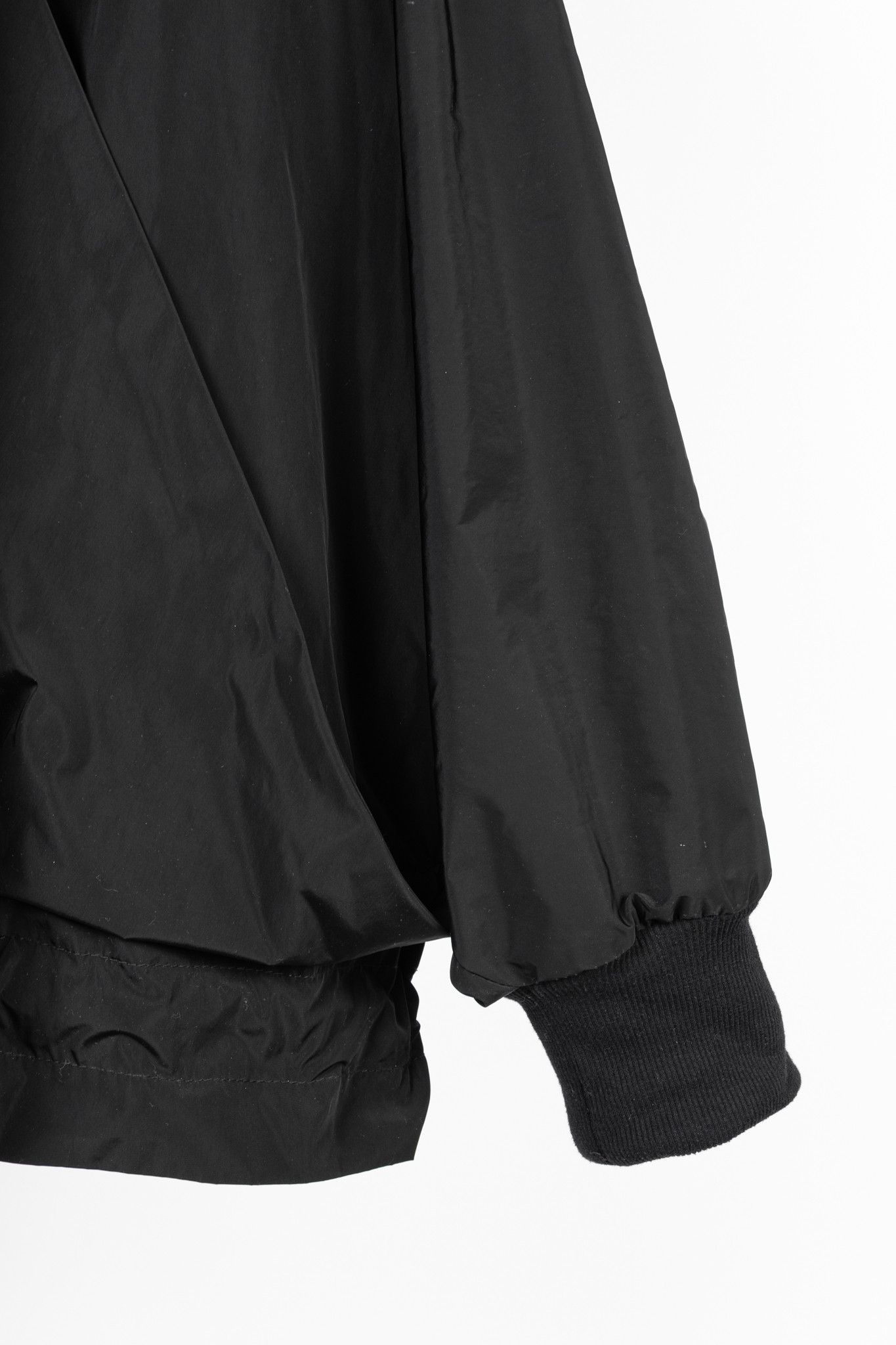 Other Denis Gagnon Black Taffeta Oversized Hooded Jacket Size L / US 10 / IT 46 - 6 Thumbnail