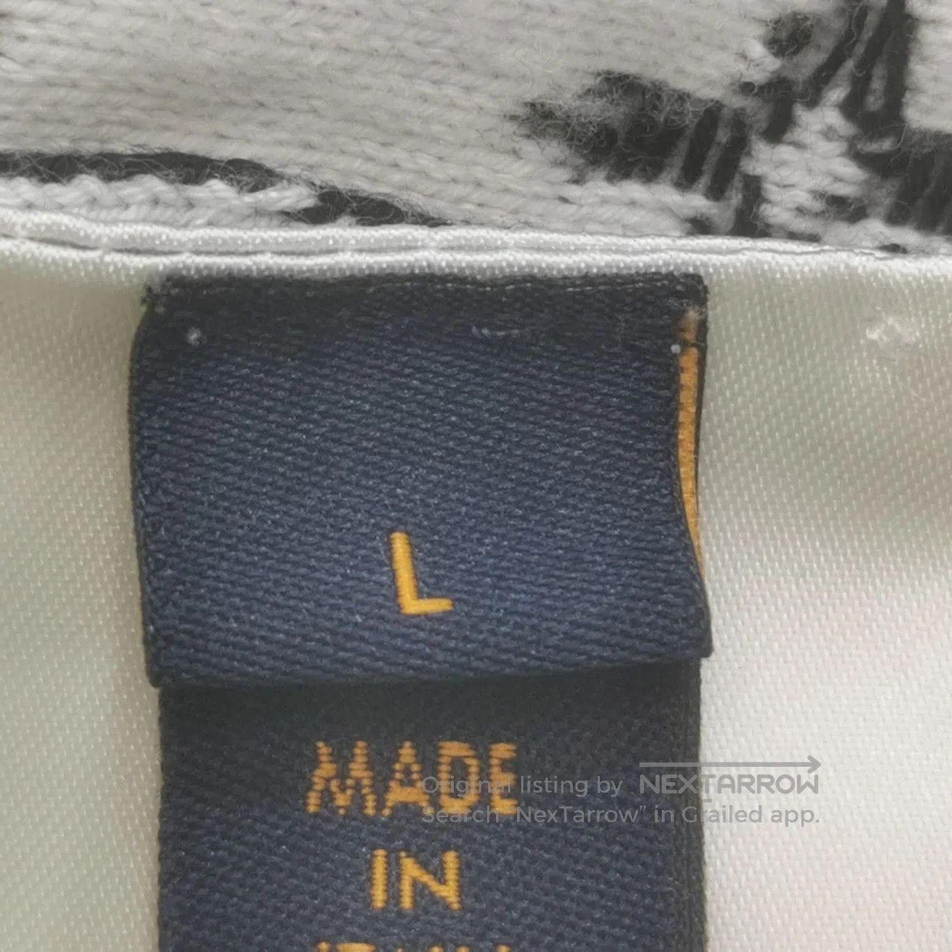Louis Vuitton Louis Vuitton Black Monogram Sweater L. Size US L / EU 52-54 / 3 - 5 Thumbnail