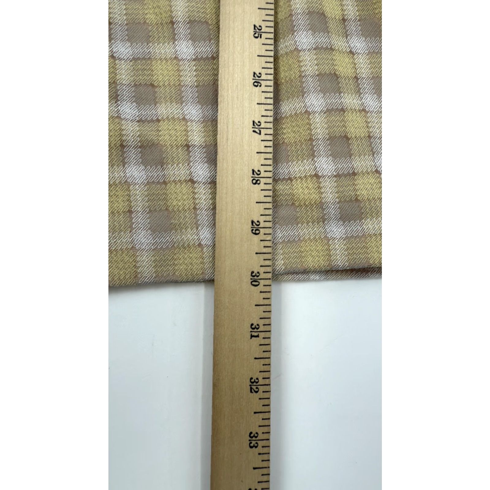 Vintage Song of Style Dress Womens XXS Yellow Plaid Textured Sleeveless Mini Lined Size XXS / US 00 / IT 34 - 7 Thumbnail