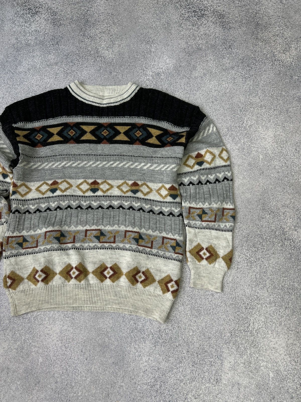 Designer × Vintage Vintage sweater Wool Blend Sweater Made In Italy Men's Size US M / EU 48-50 / 2 - 2 Thumbnail