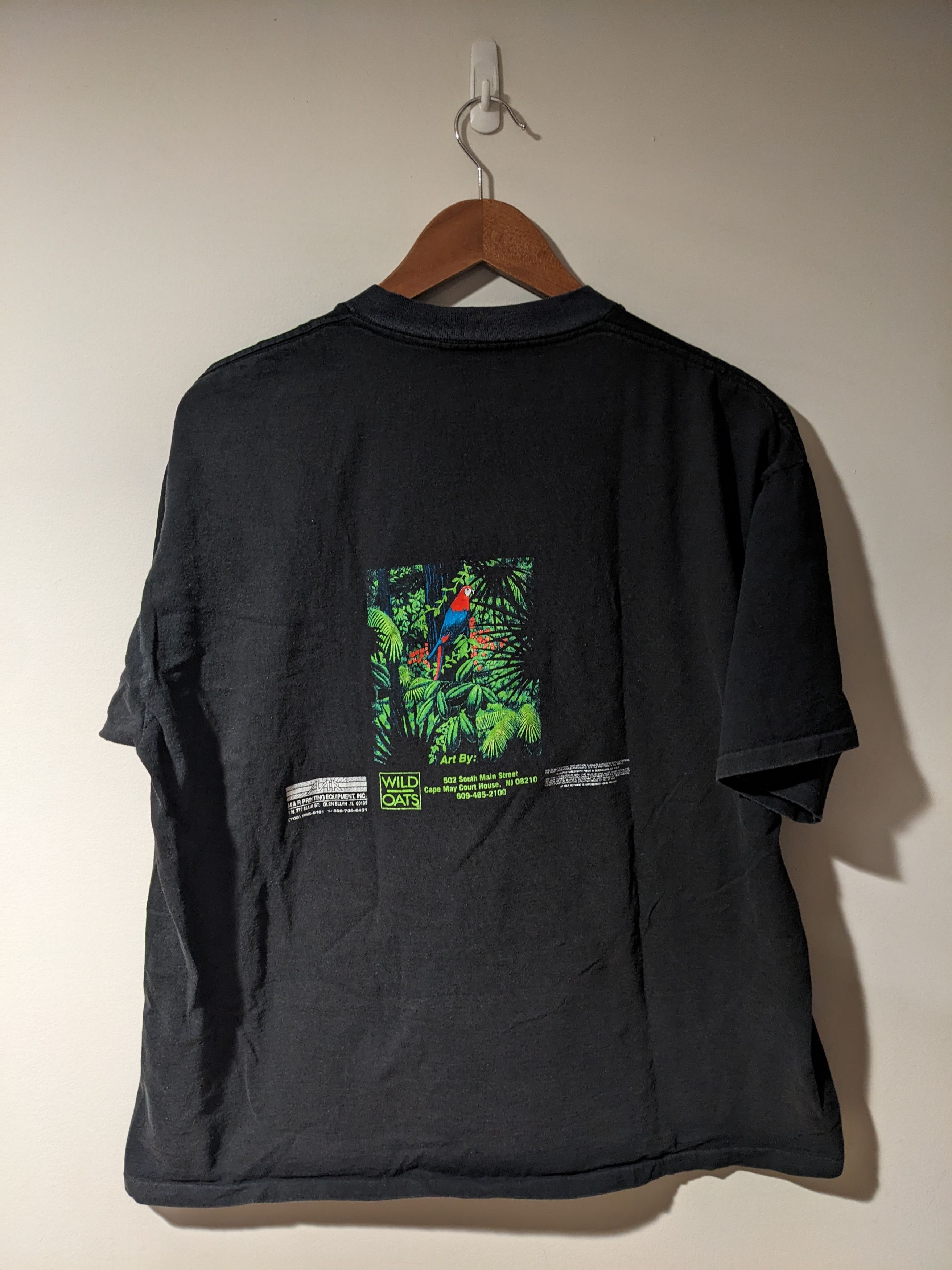 Vintage Vintage 90s Bird Parrot Animal Nature All Over Print T-Shirt Size US XL / EU 56 / 4 - 4 Thumbnail