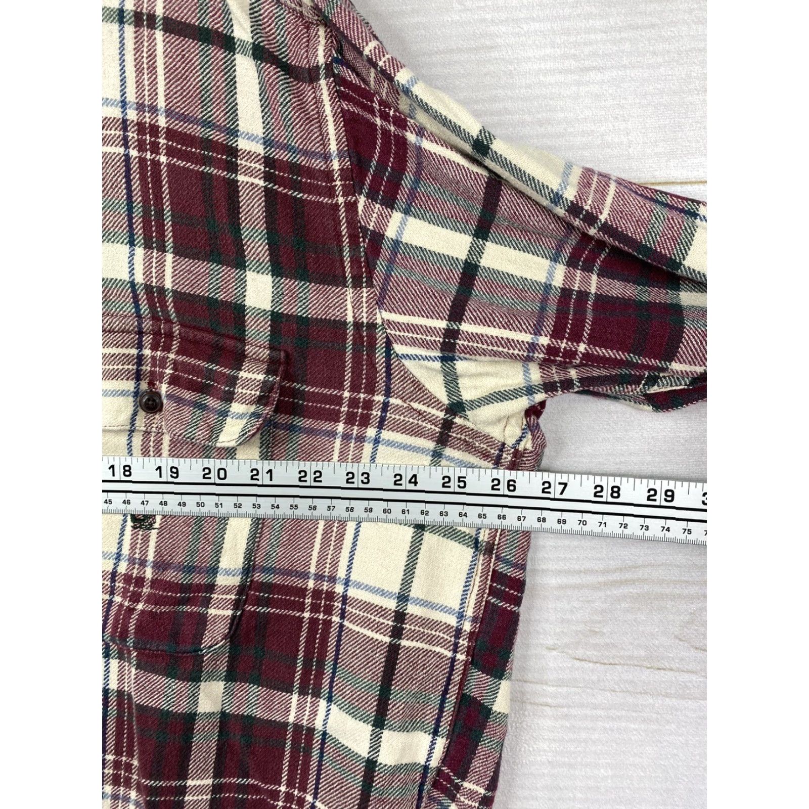 Nautica Nautica XL Multicolor Plaid Flannel Shirt Button-Down Long Sleeve Men’s Regular Size XL Size US XL / EU 56 / 4 - 6 Thumbnail