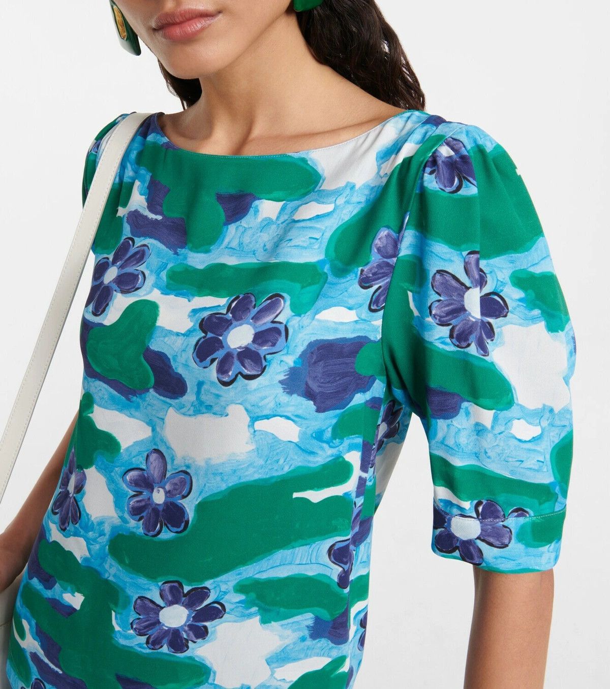 Marni o1y1125 Blouse in Multicolor Size XS / US 0-2 / IT 36-38 - 2 Thumbnail