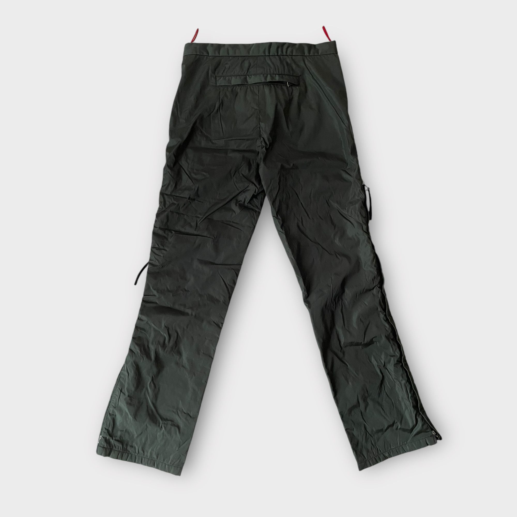 prada sport nylon pants 90s