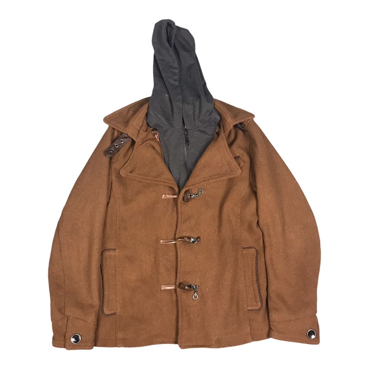 In The Attic × Japanese Brand IN THE ATTIC JAPAN FASHION COAT HOODIES JACKET Size US M / EU 48-50 / 2 - 1 Thumbnail